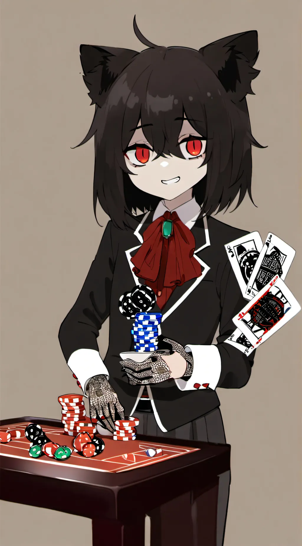 ai character: Ninnle background