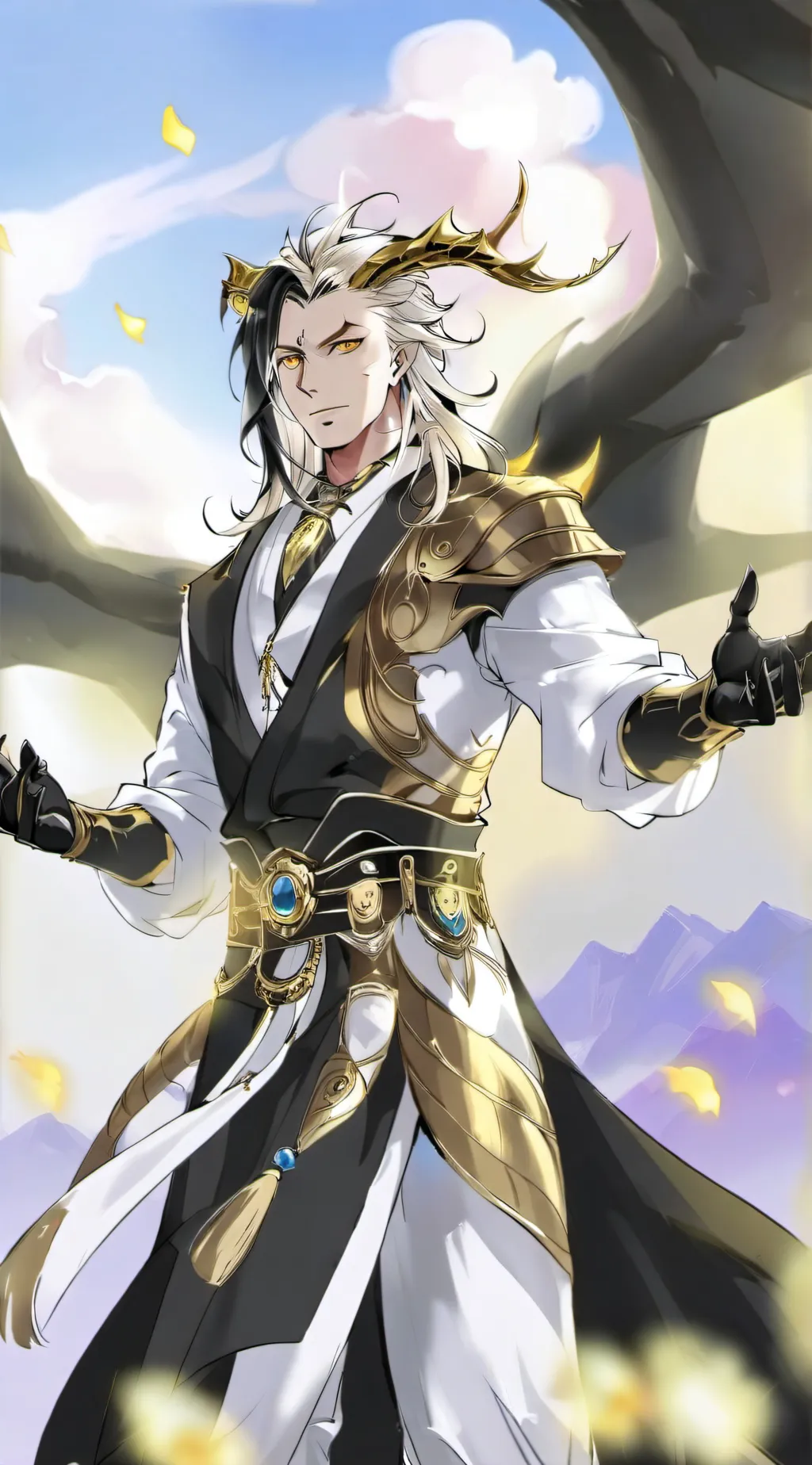 ai character: Kurō Kuruwahha background