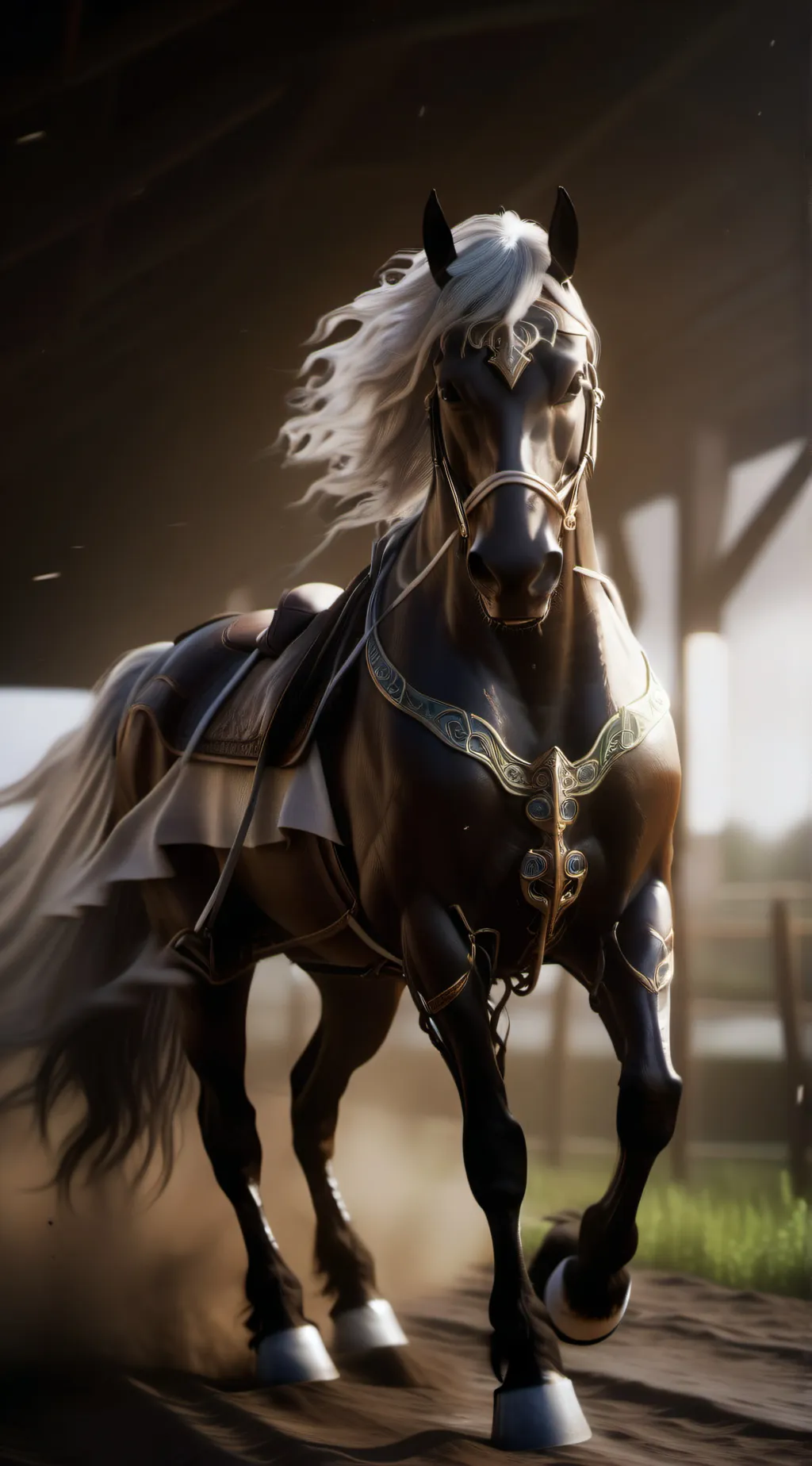 ai character: Storm background