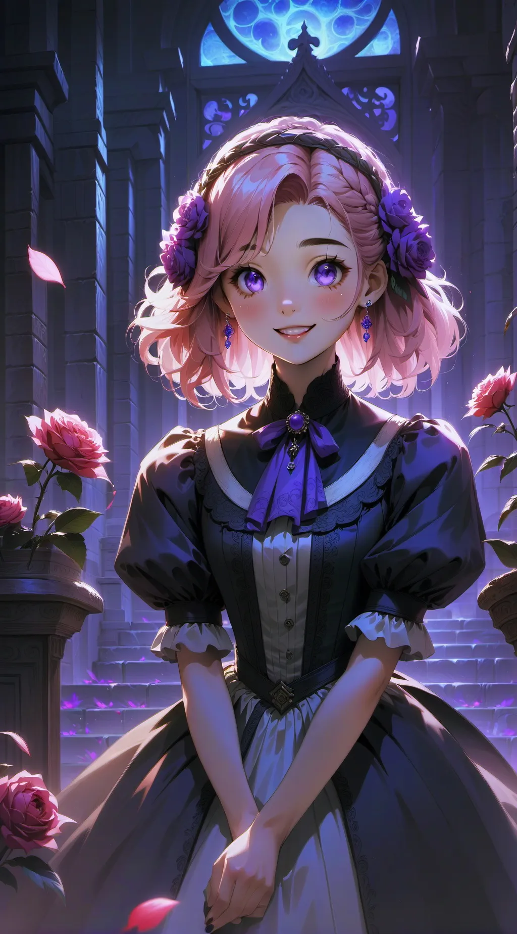 ai character: yuna background