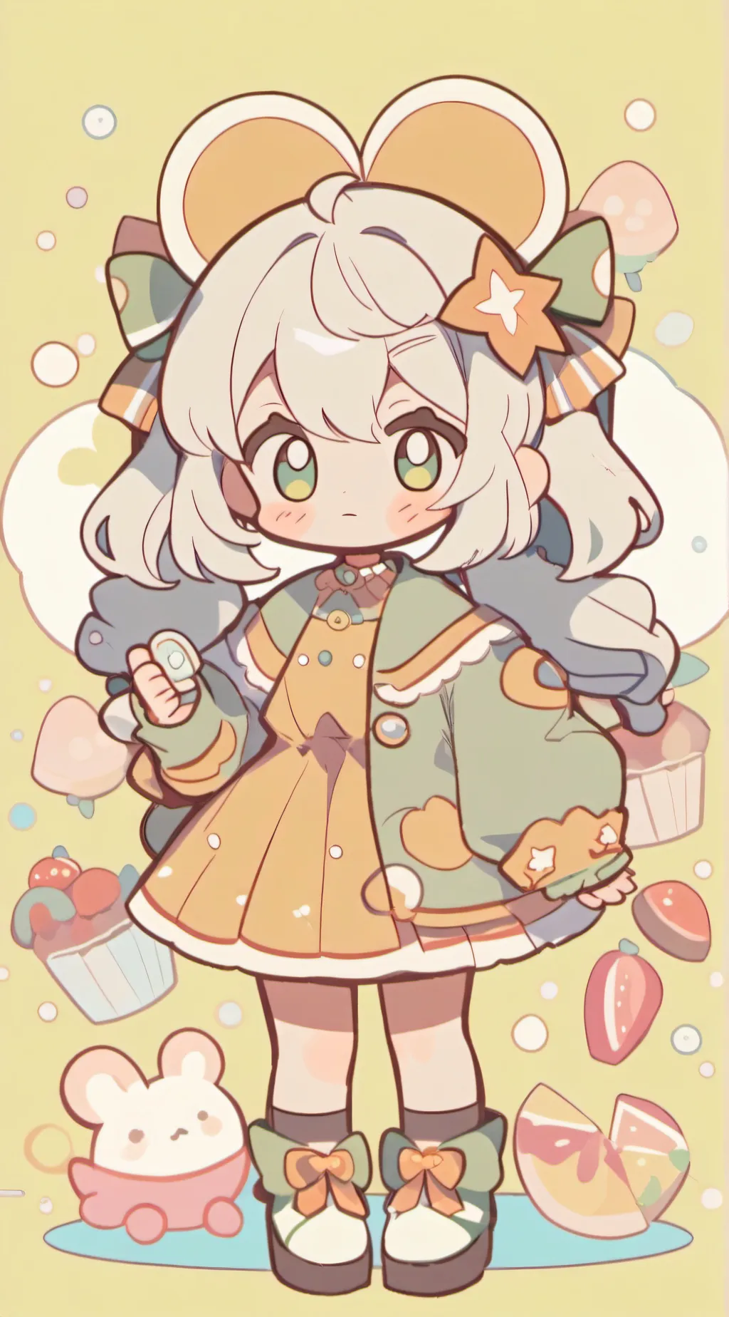 ai character: Mha field trip background