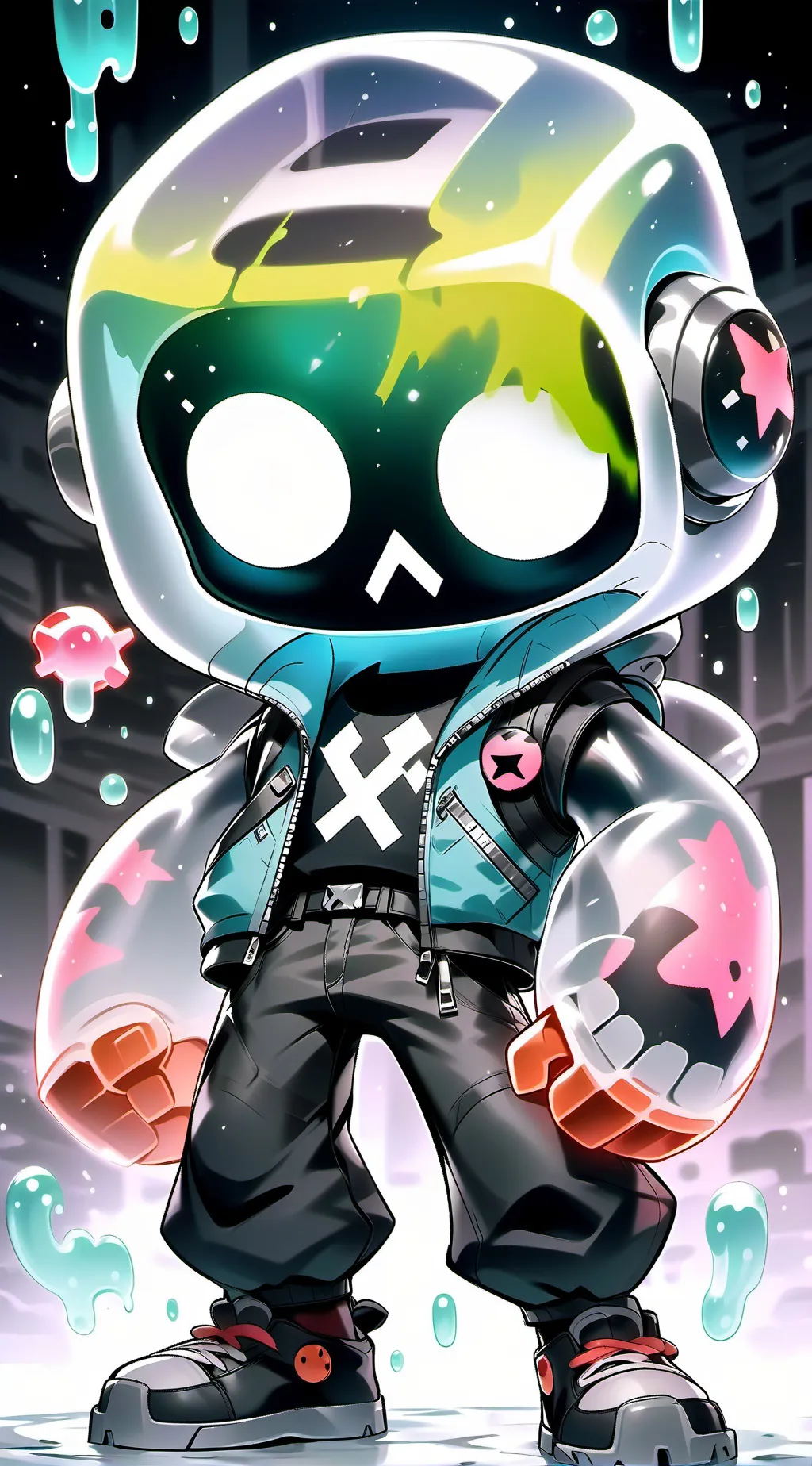 ai character: Larry background