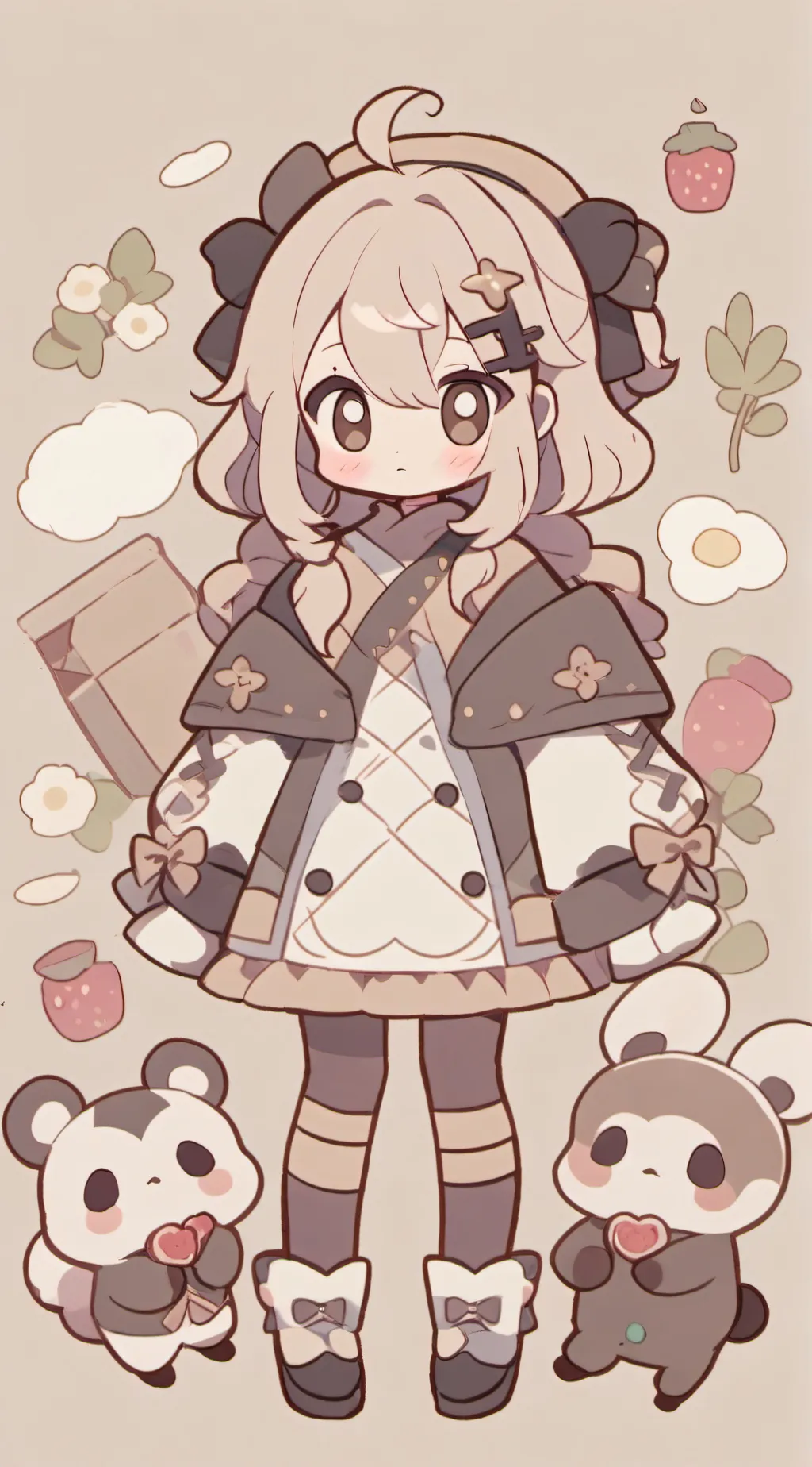 ai character: Lily background