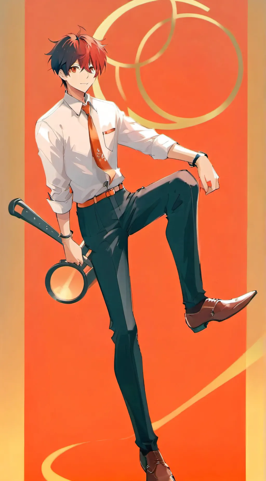 ai character: karma  background