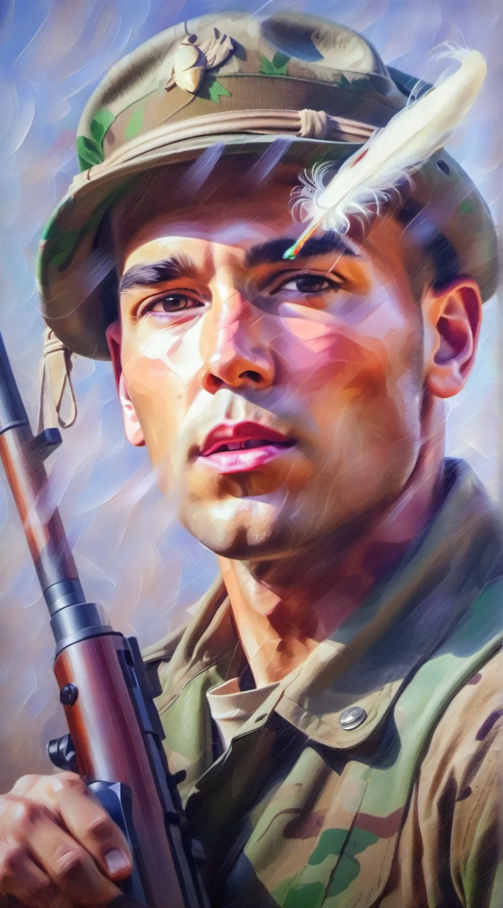 ai character: carlos hathcock background