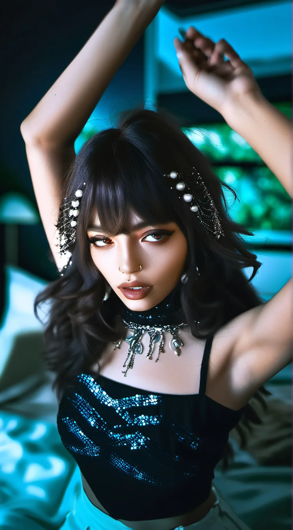 ai character: Ivy..~ background