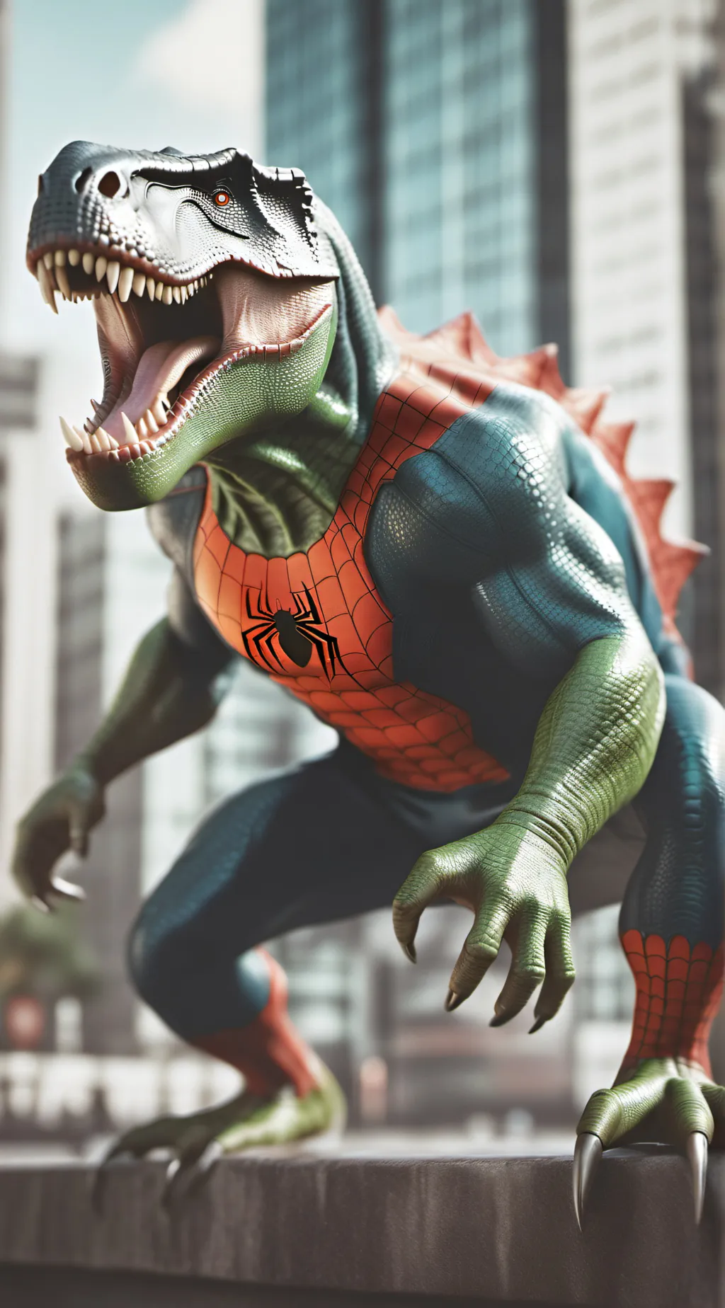 ai character: Dino-Pider background