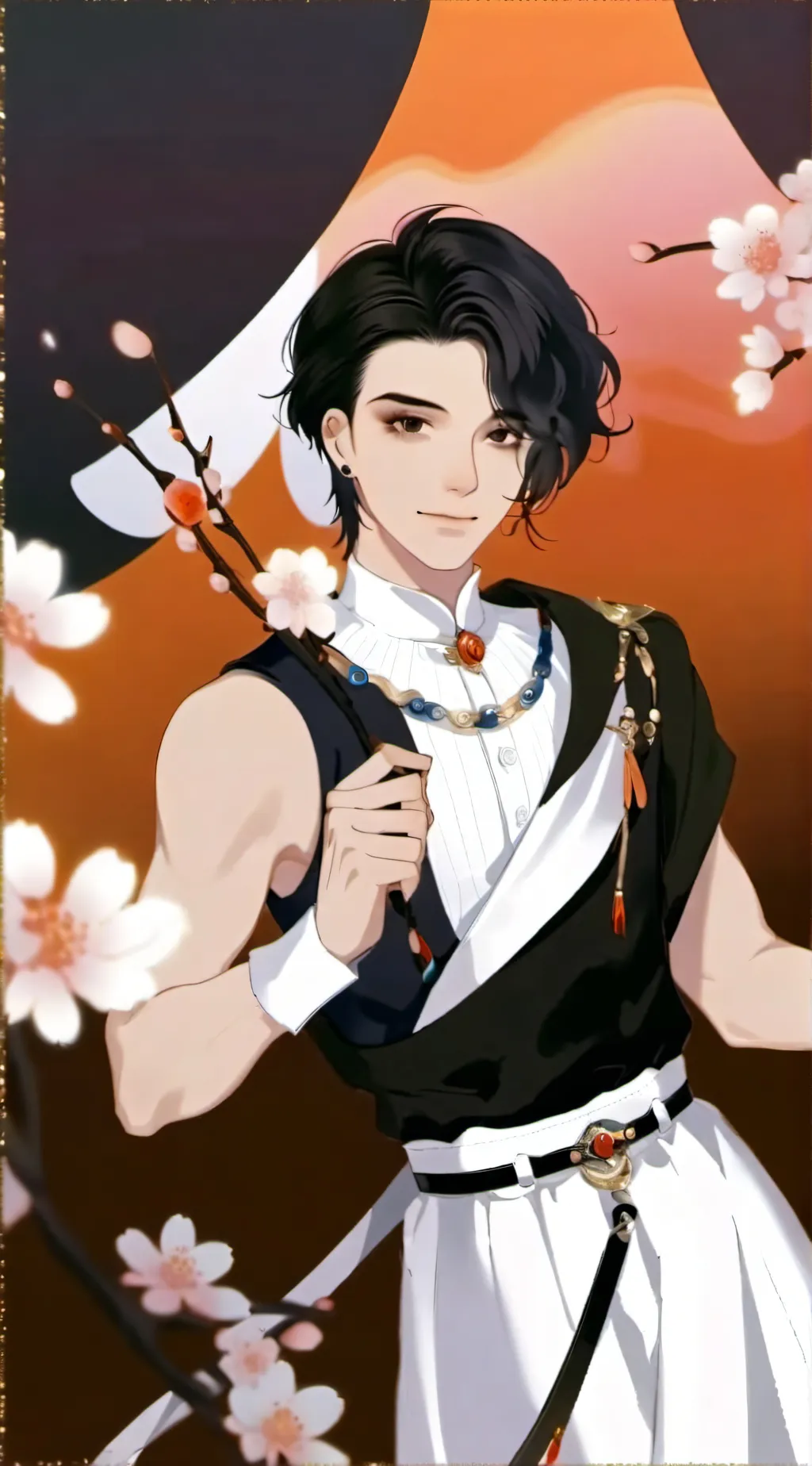 ai character: Crystal  background