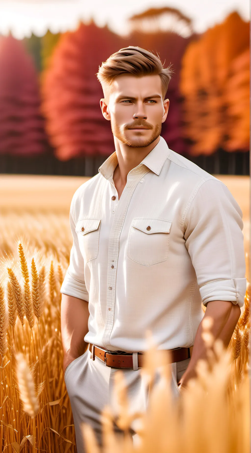 ai character: Leo background