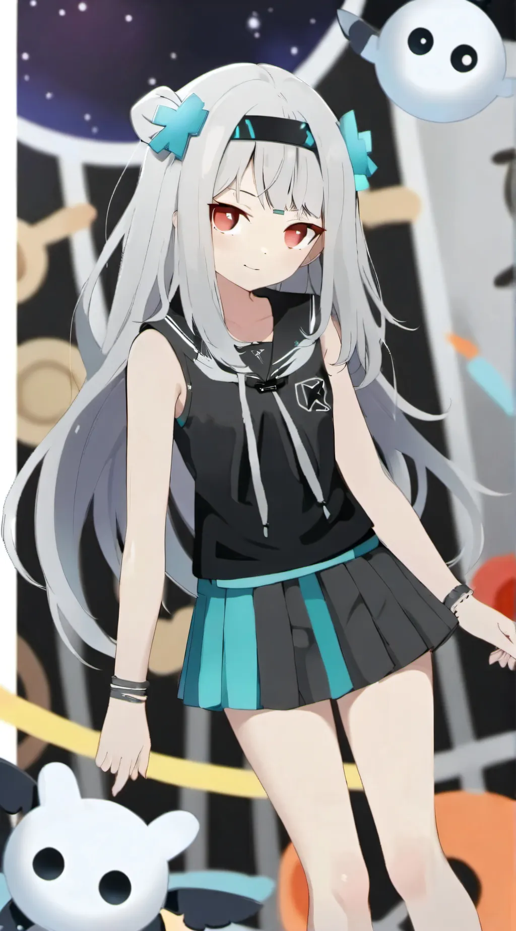 ai character: Mha field trip background