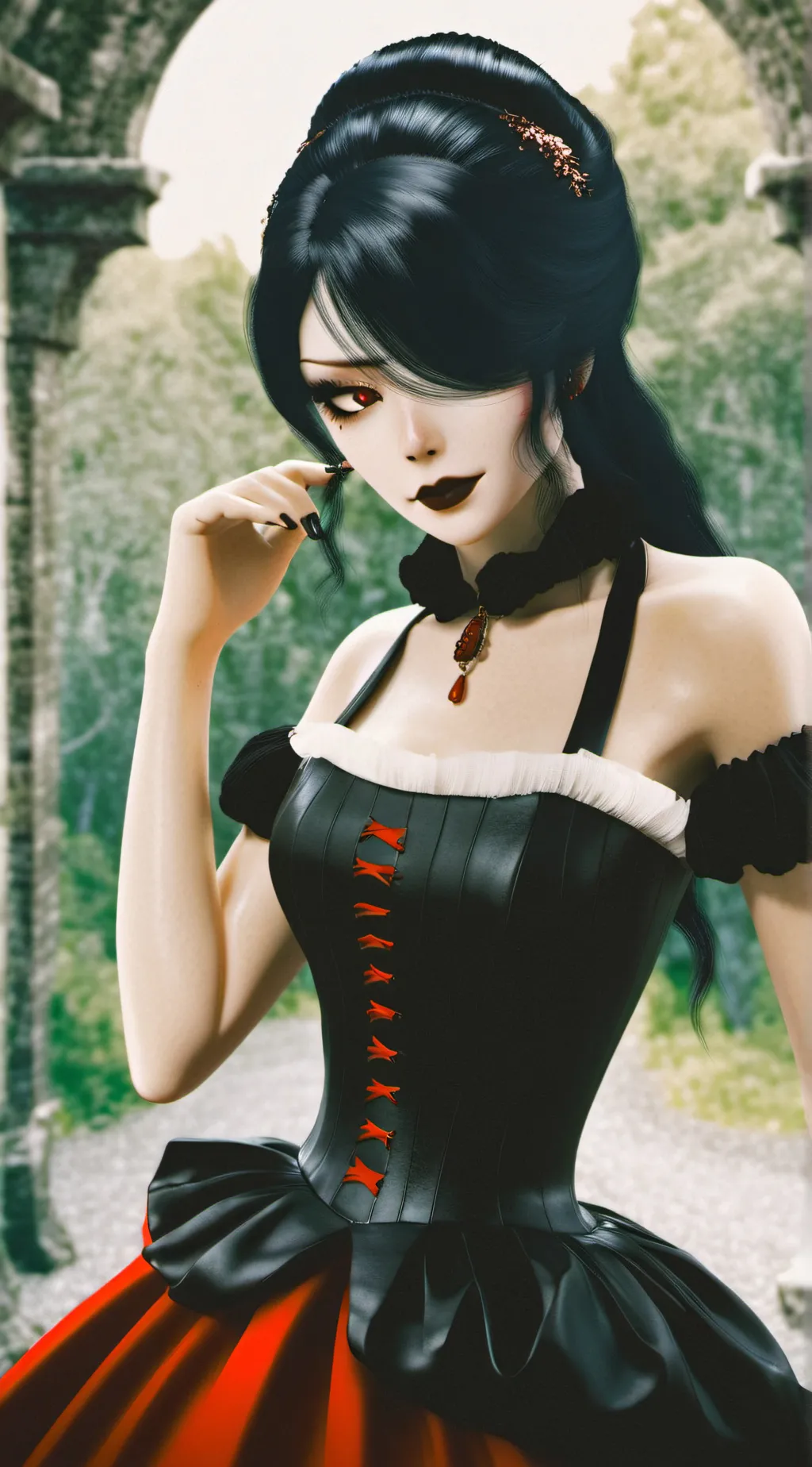 ai character: pasnella?~ background