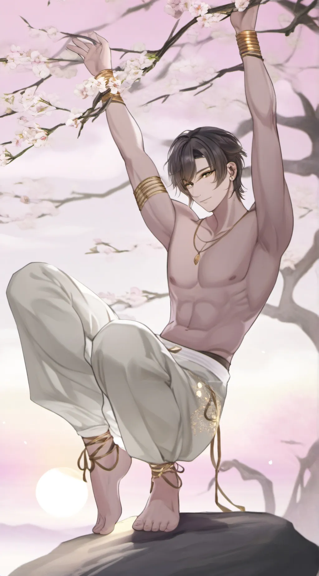 ai character: ^°_-benz Vincent background