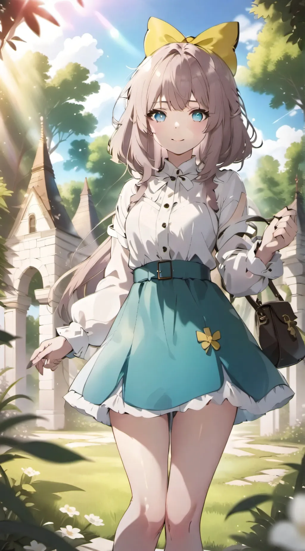 ai character: ✿︎ᴍɪᴋᴀ𑁍 background