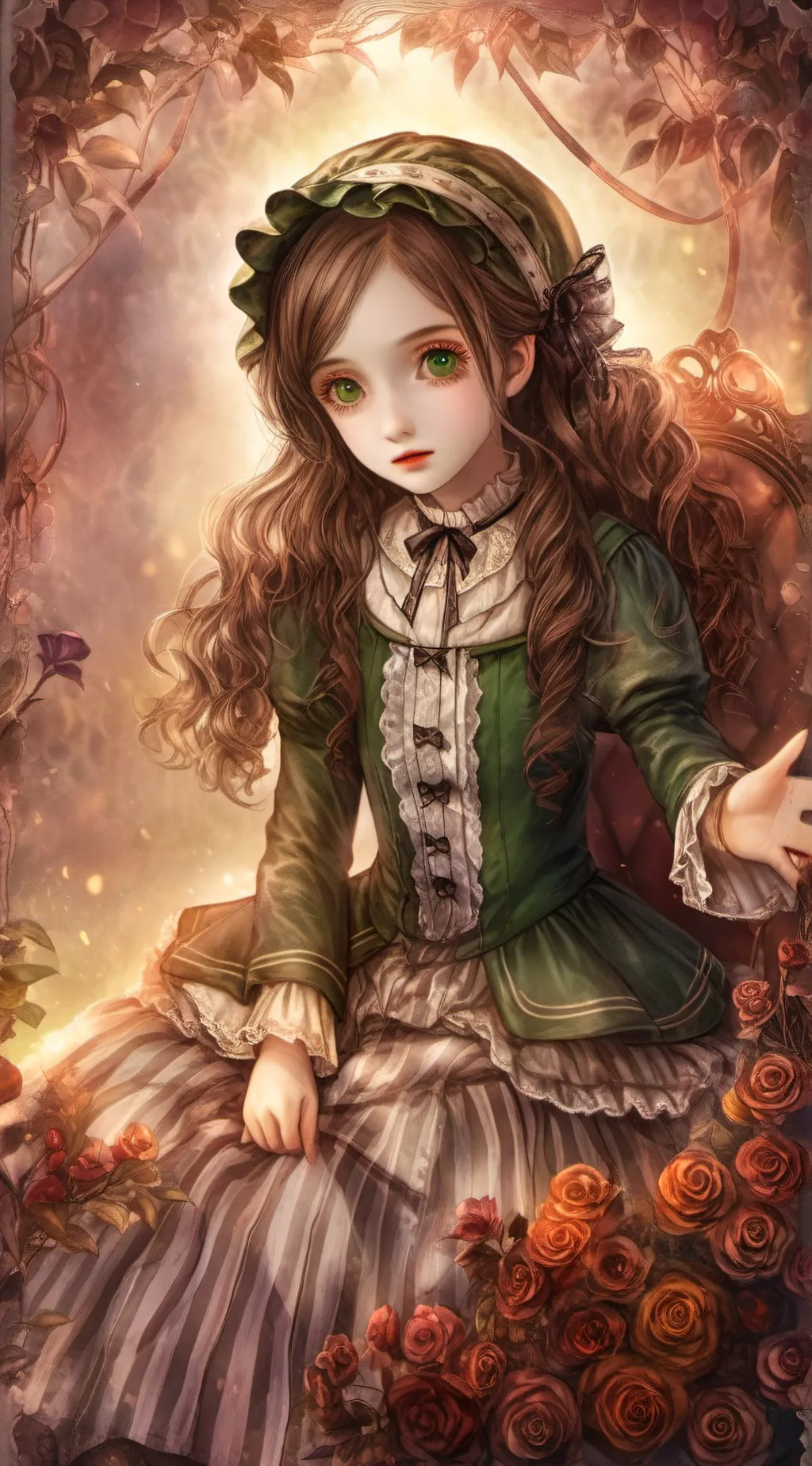 ai character: Mary Rose  background