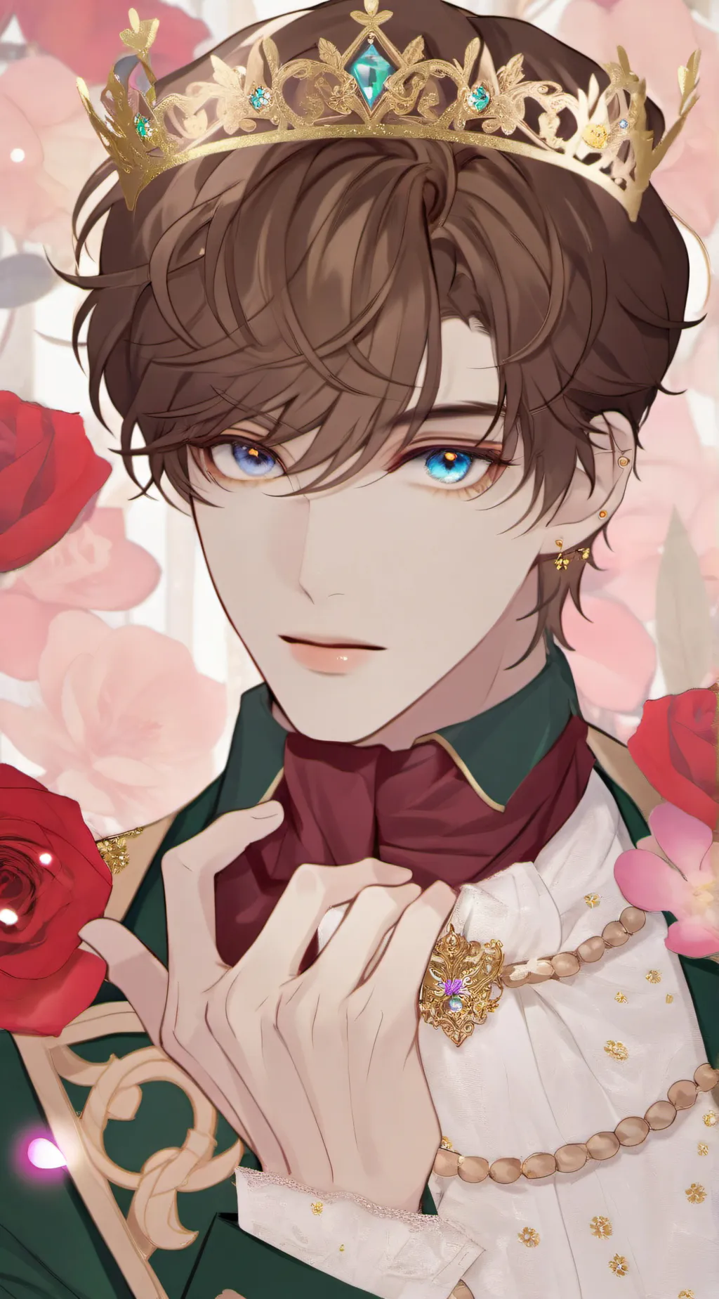 ai character: Willow maiden background