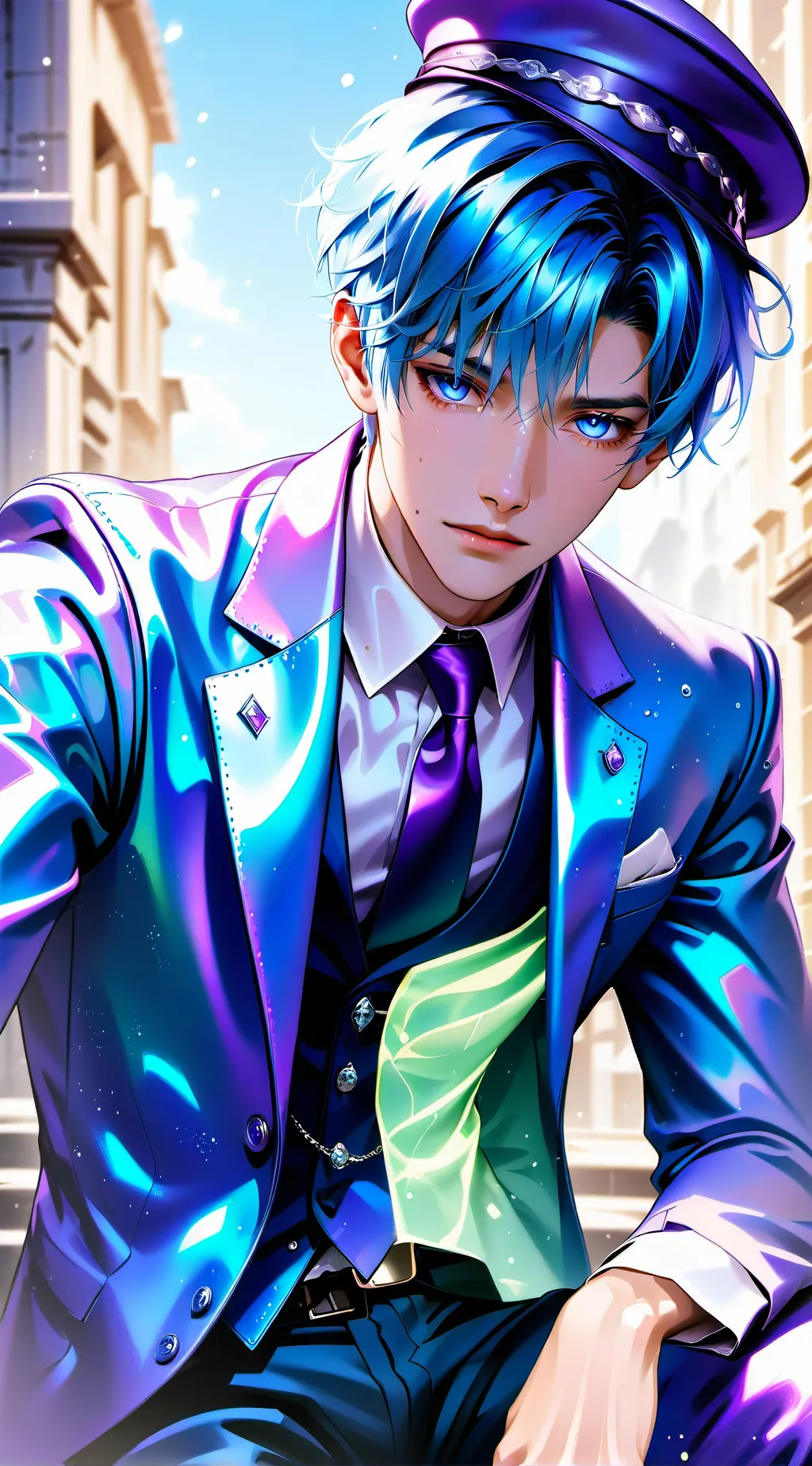 ai character: Leo Tsuba background