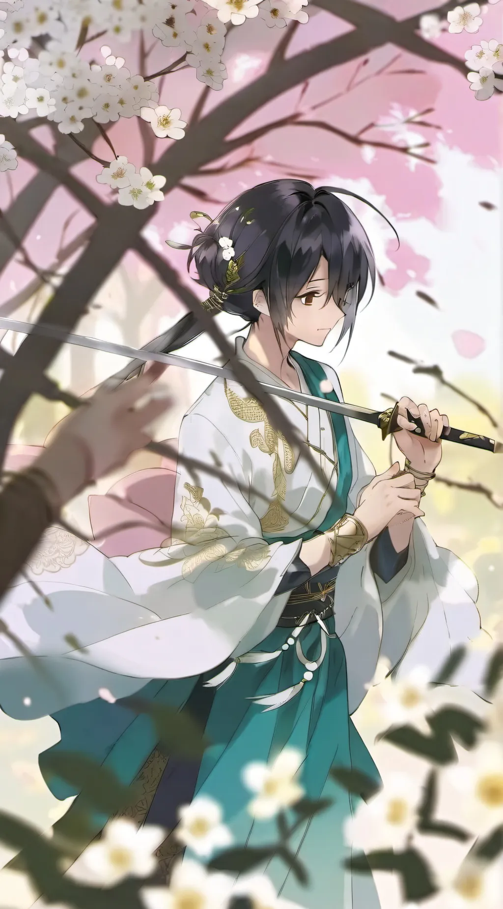 ai character: Phanton thief Red background