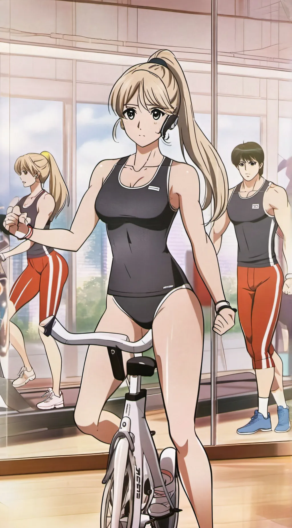 ai character: Mira background