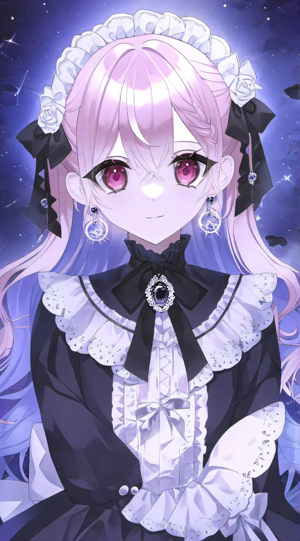 ai character: Uppermoon PICKME background