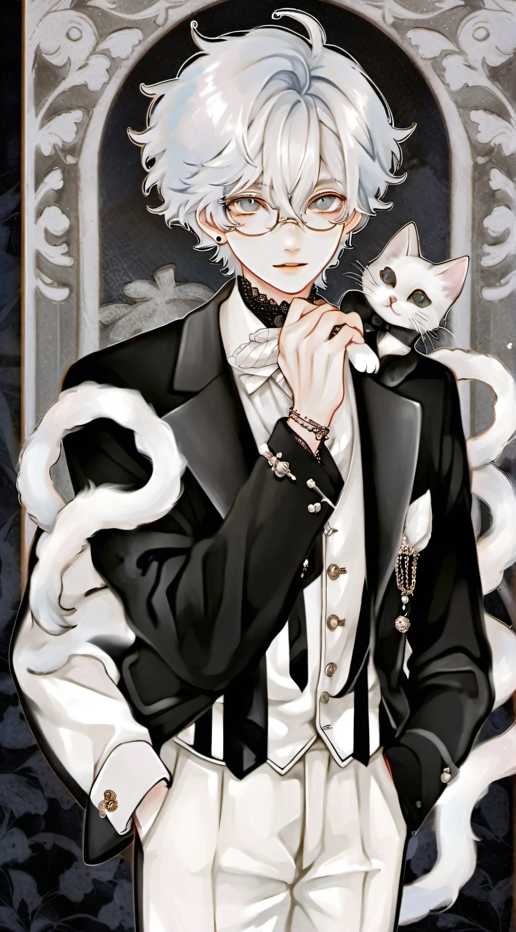 ai character: Axile  background