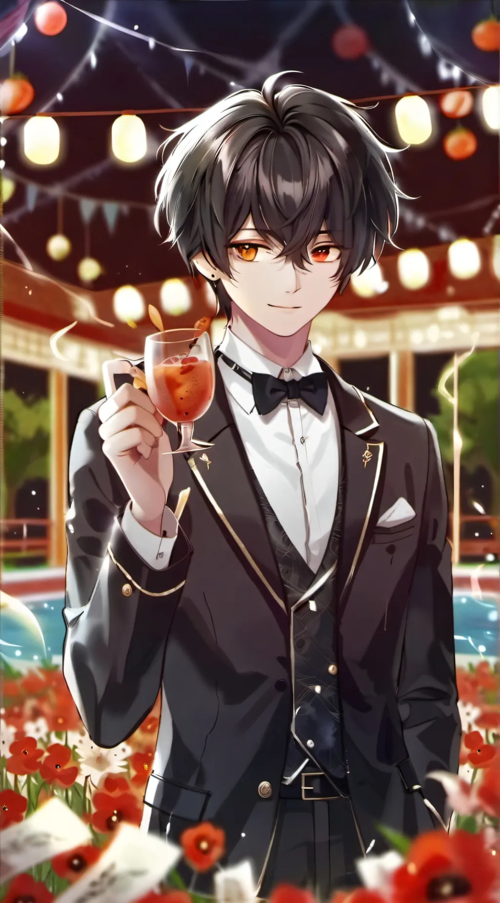 ai character: ¥{Felix}¥ background