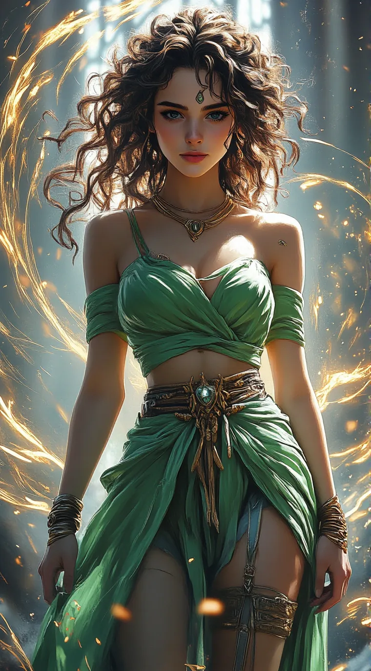 ai character: Olivia  background