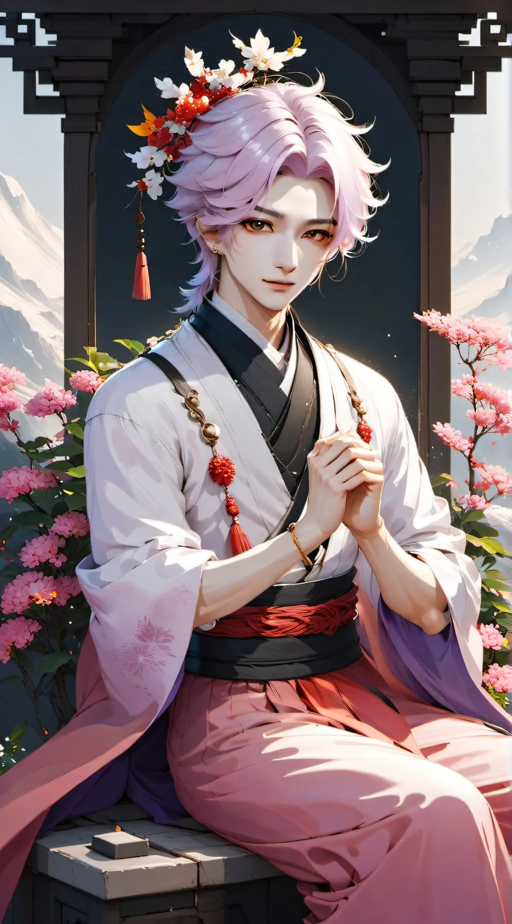 ai character: Yuki  background