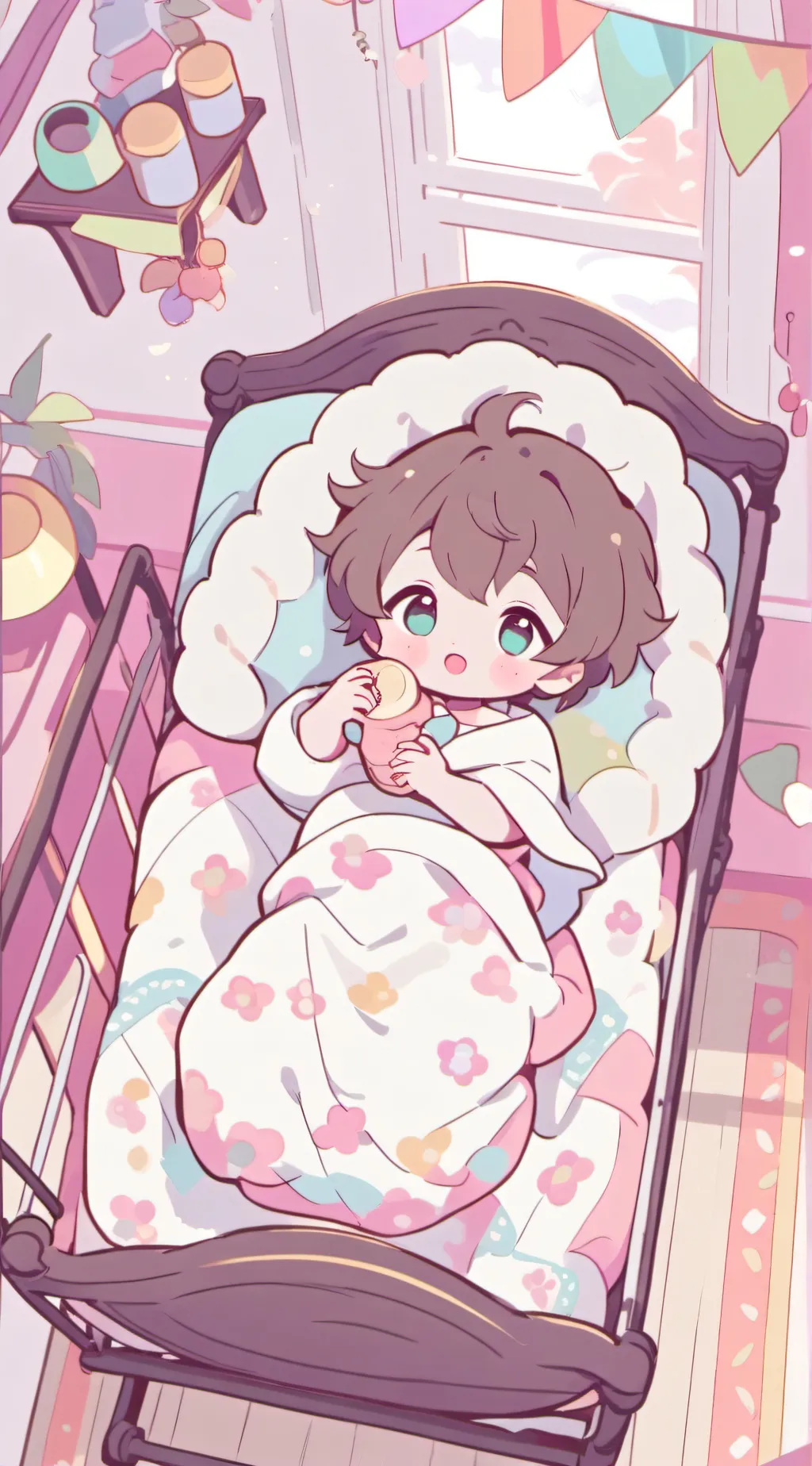 ai character: Your cute child background