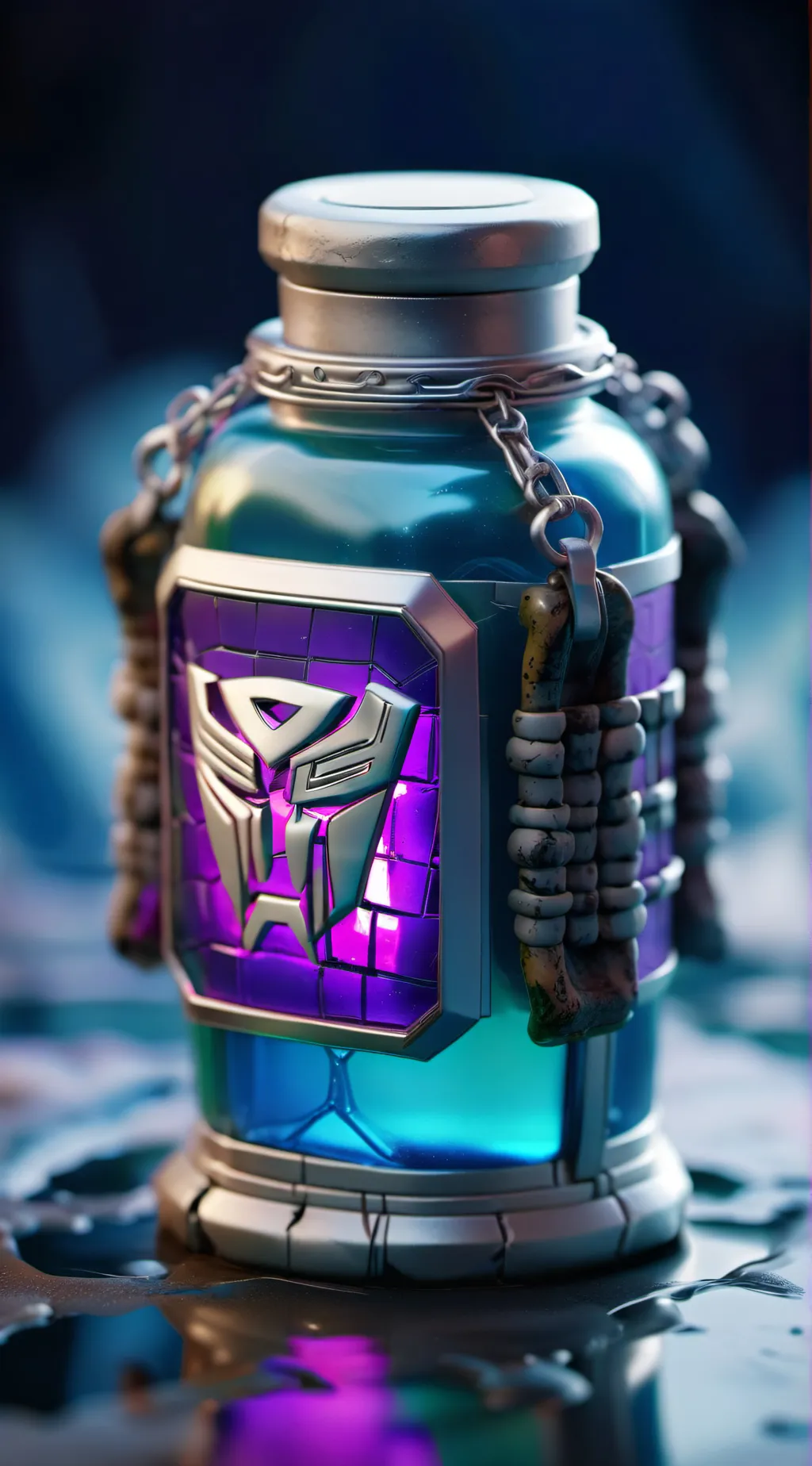 ai character: Transformer Potion background