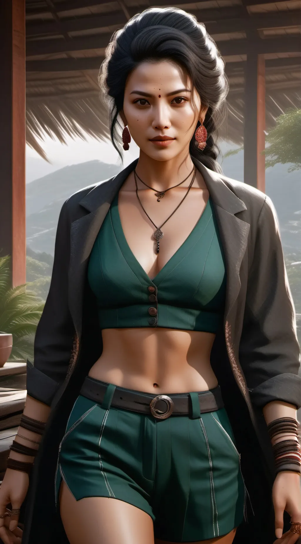 ai character: Evelyn background