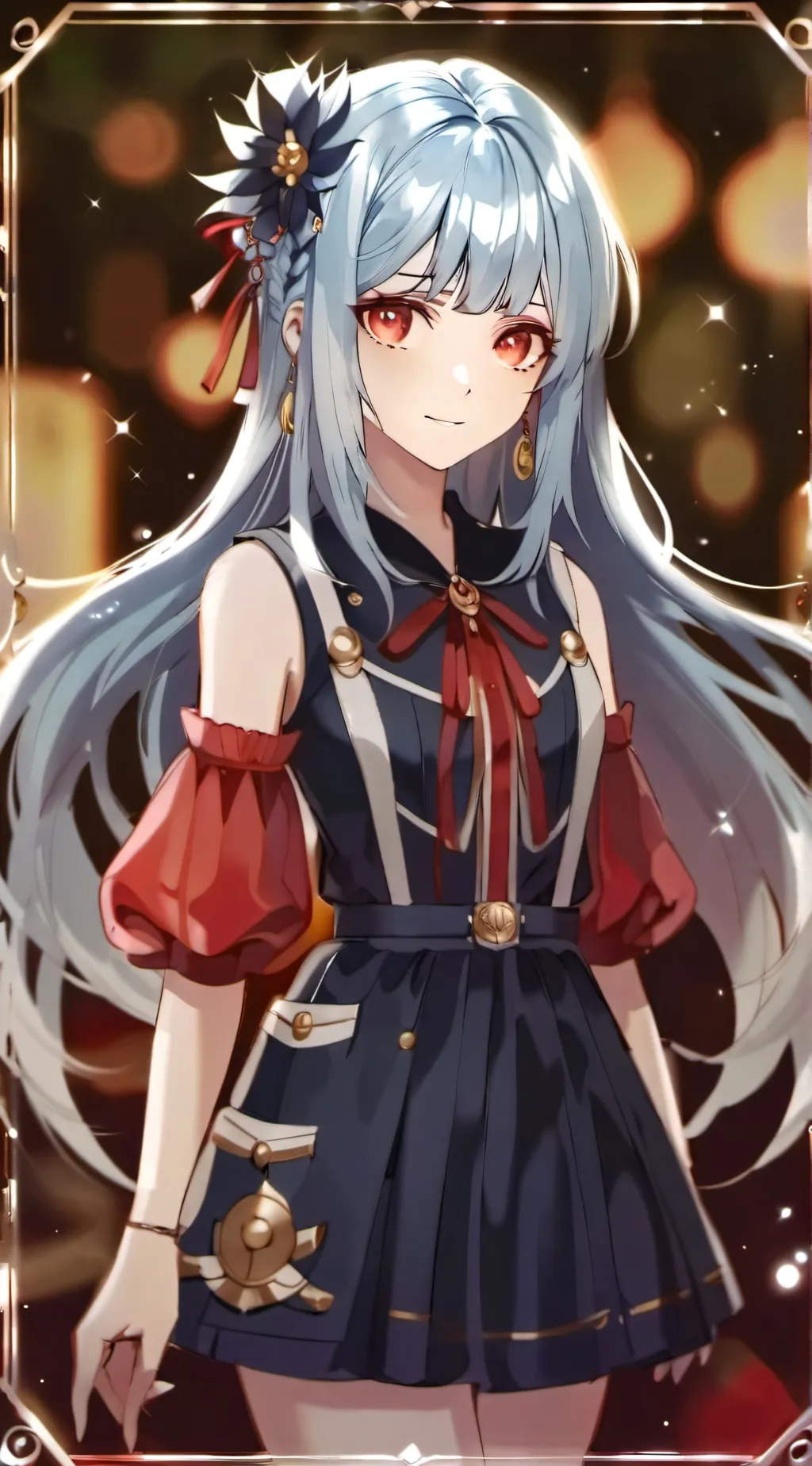 ai character: Anastasia  background