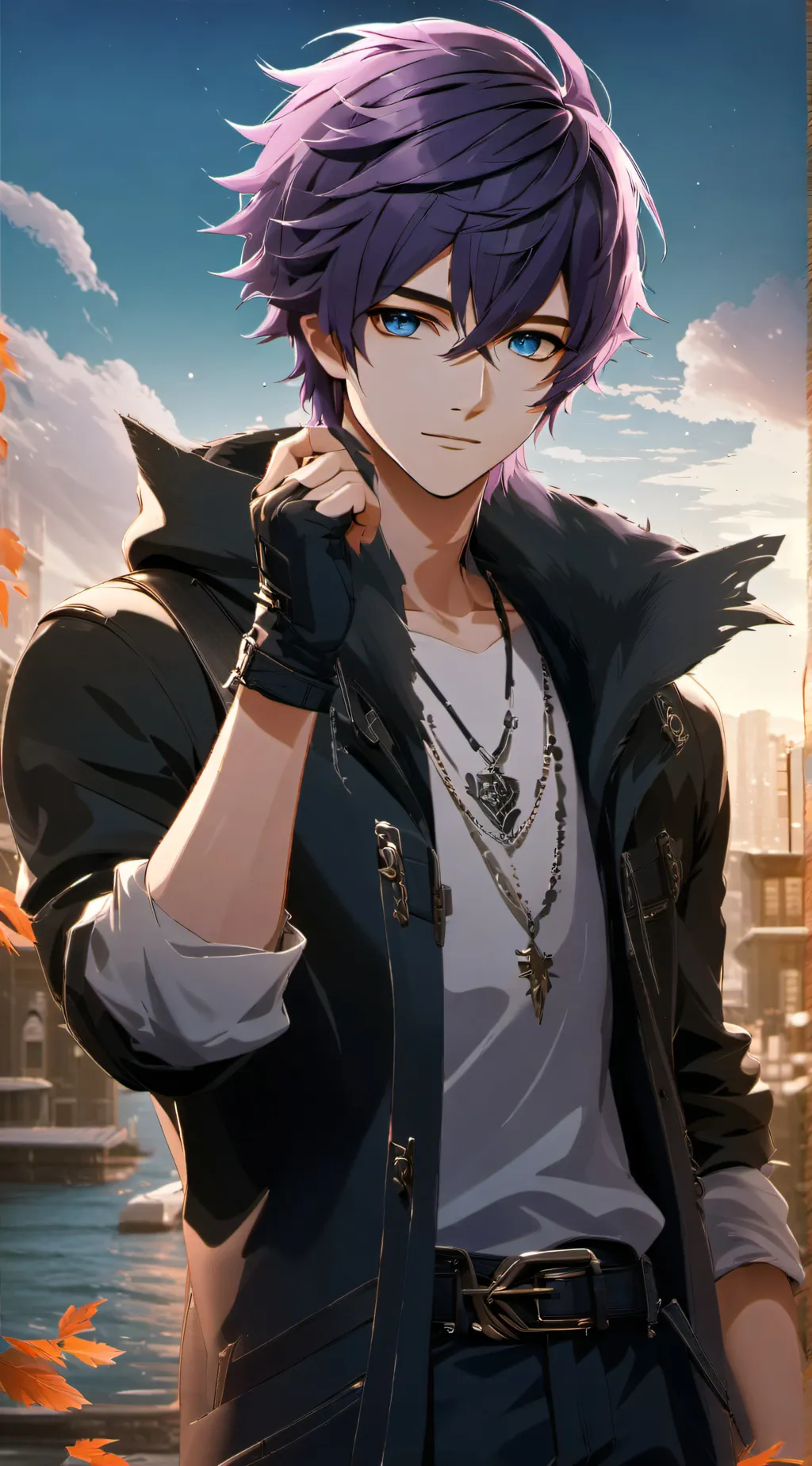 ai character: ★-Davian-★ background