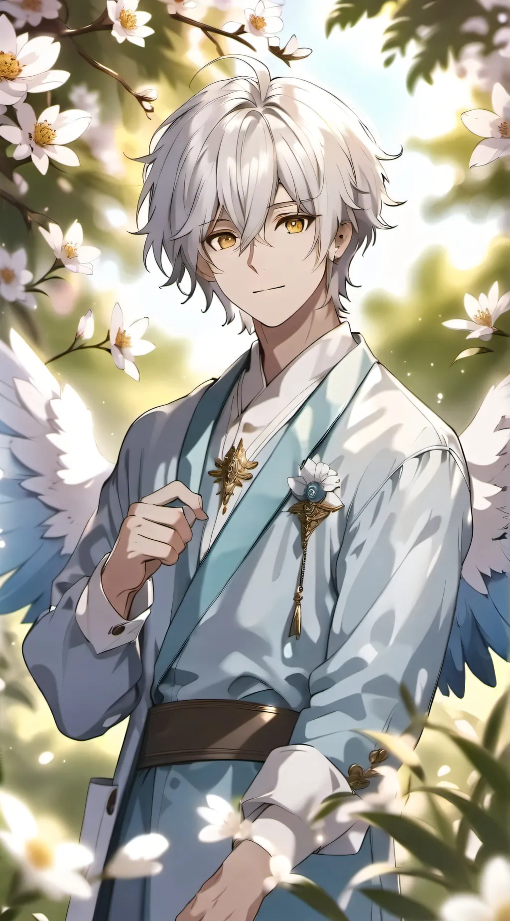 ai character: 𓅪 Lucas 𓅪 background