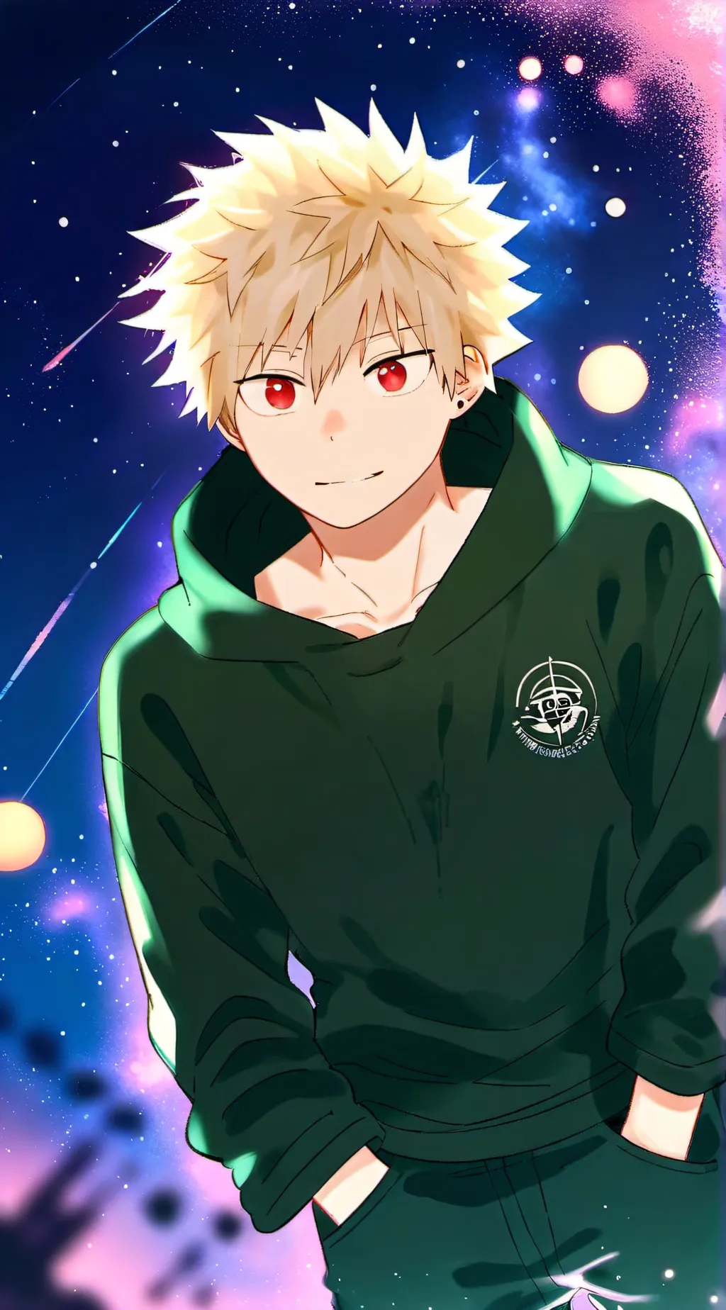 ai character: Bakugo background