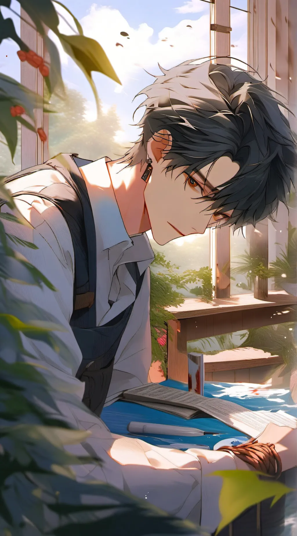 ai character: Captain Levi background