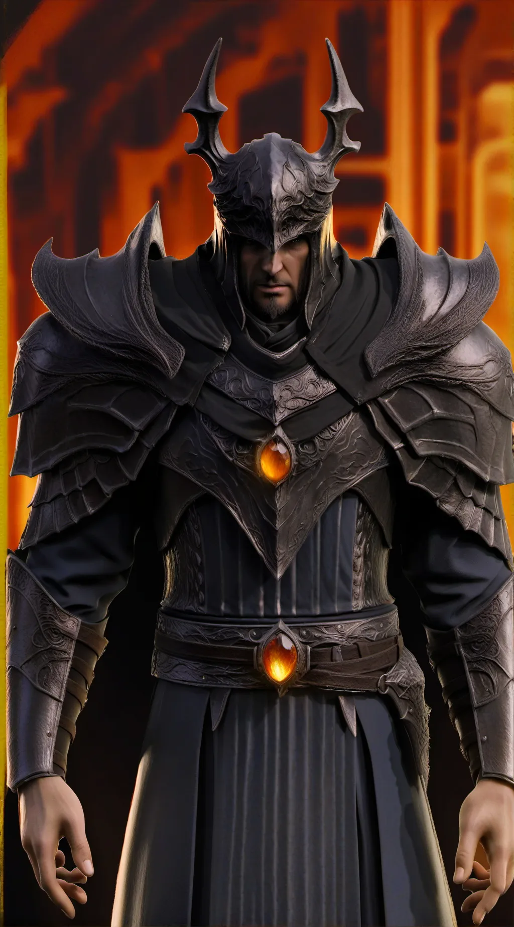 ai character: Sonic infection AU background