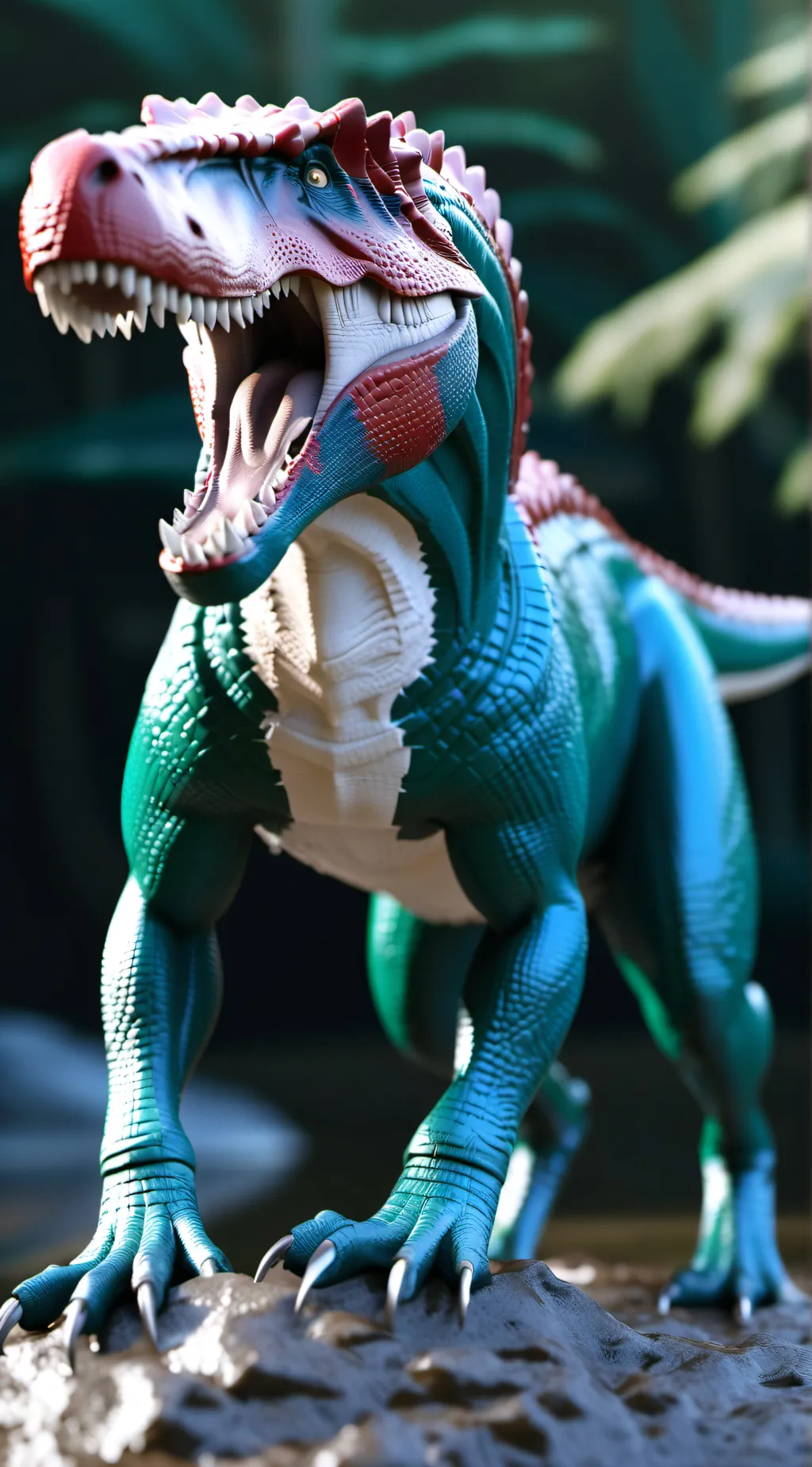 ai character: jwm Ceratosuchops background