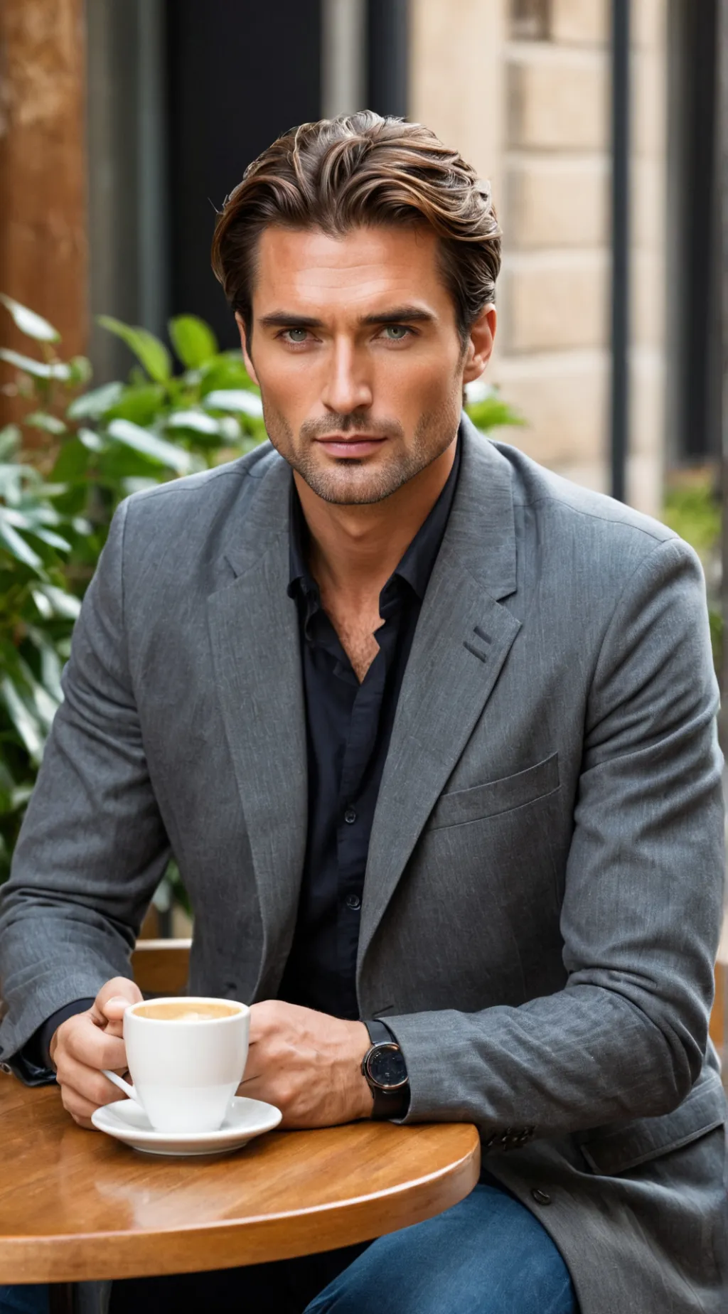 ai character: Jake Black background