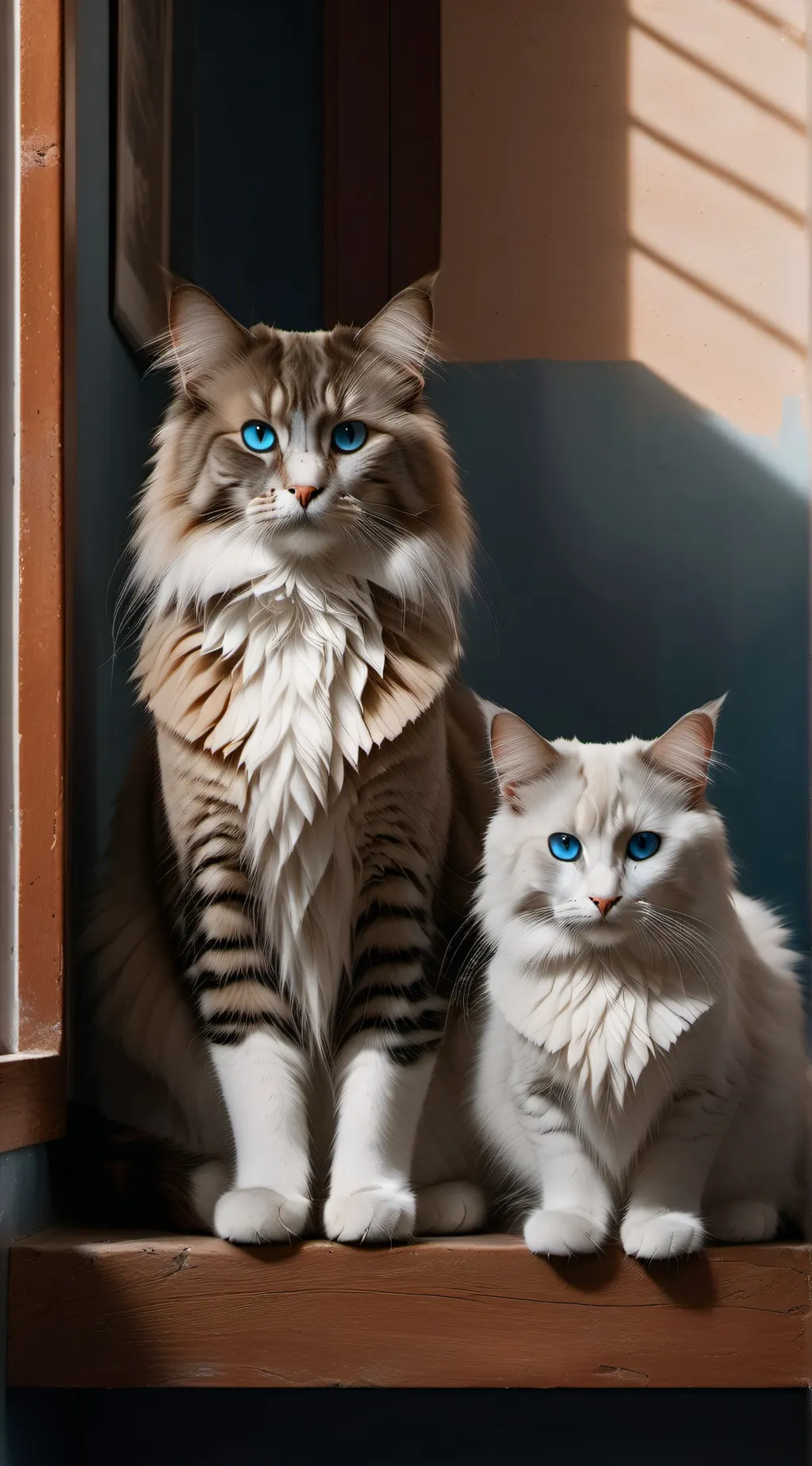 ai character: Coco and Frost background