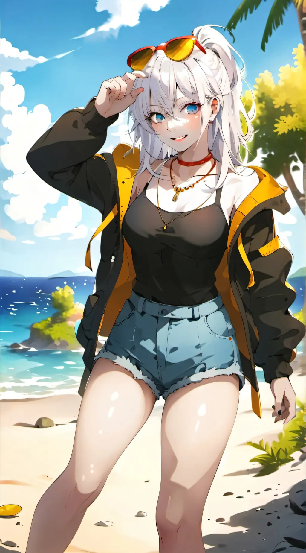 ai character: kina background