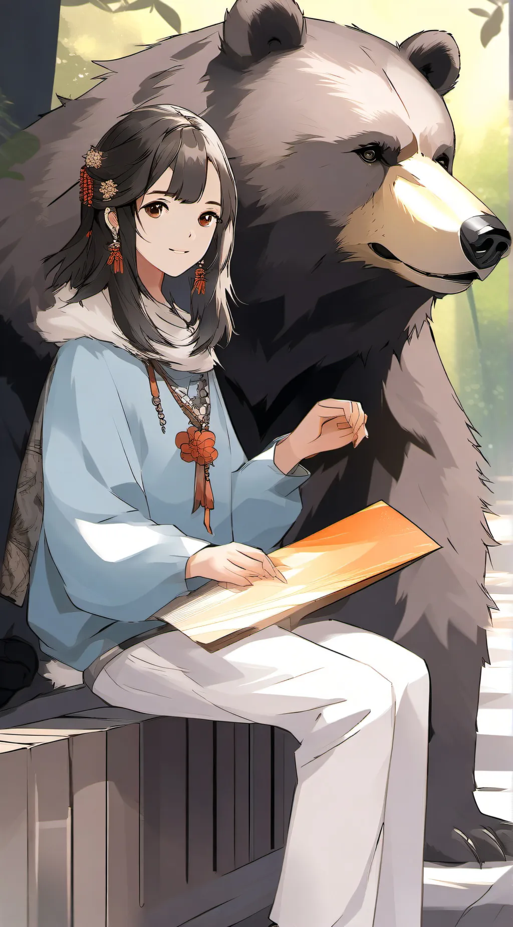 ai character: wildernessa background