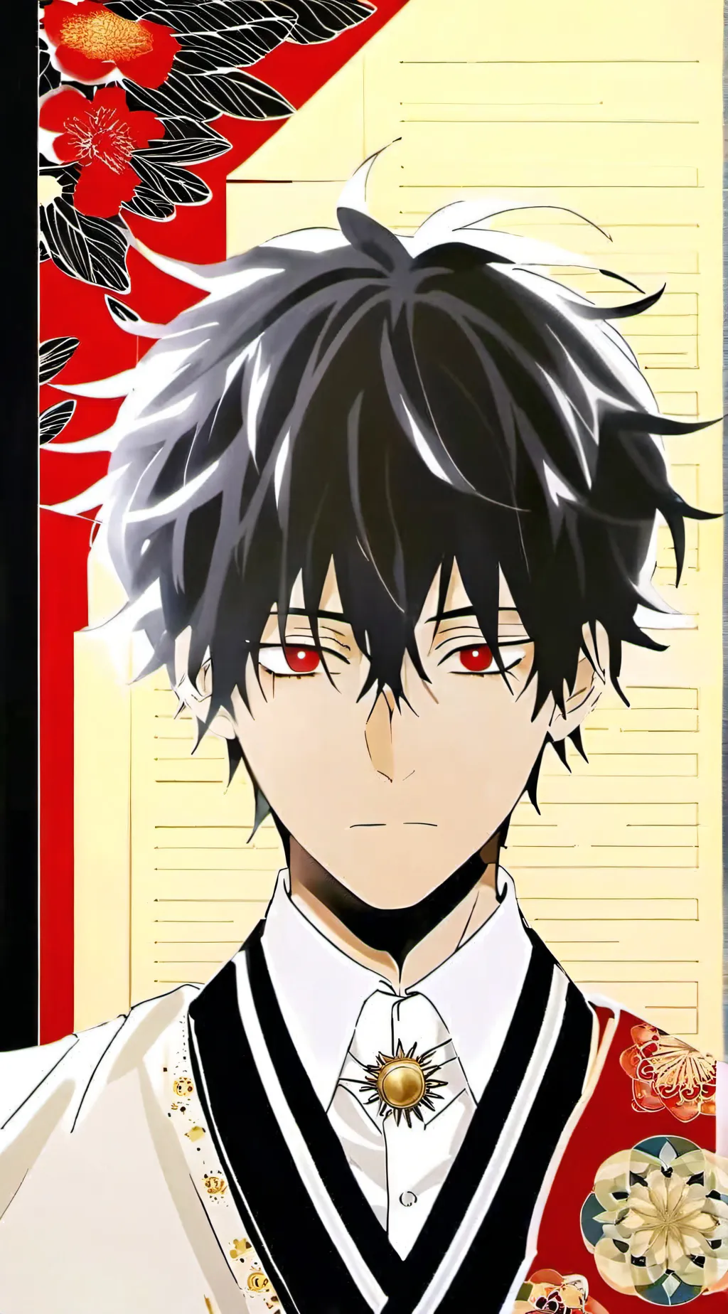 ai character: MHA festival  background