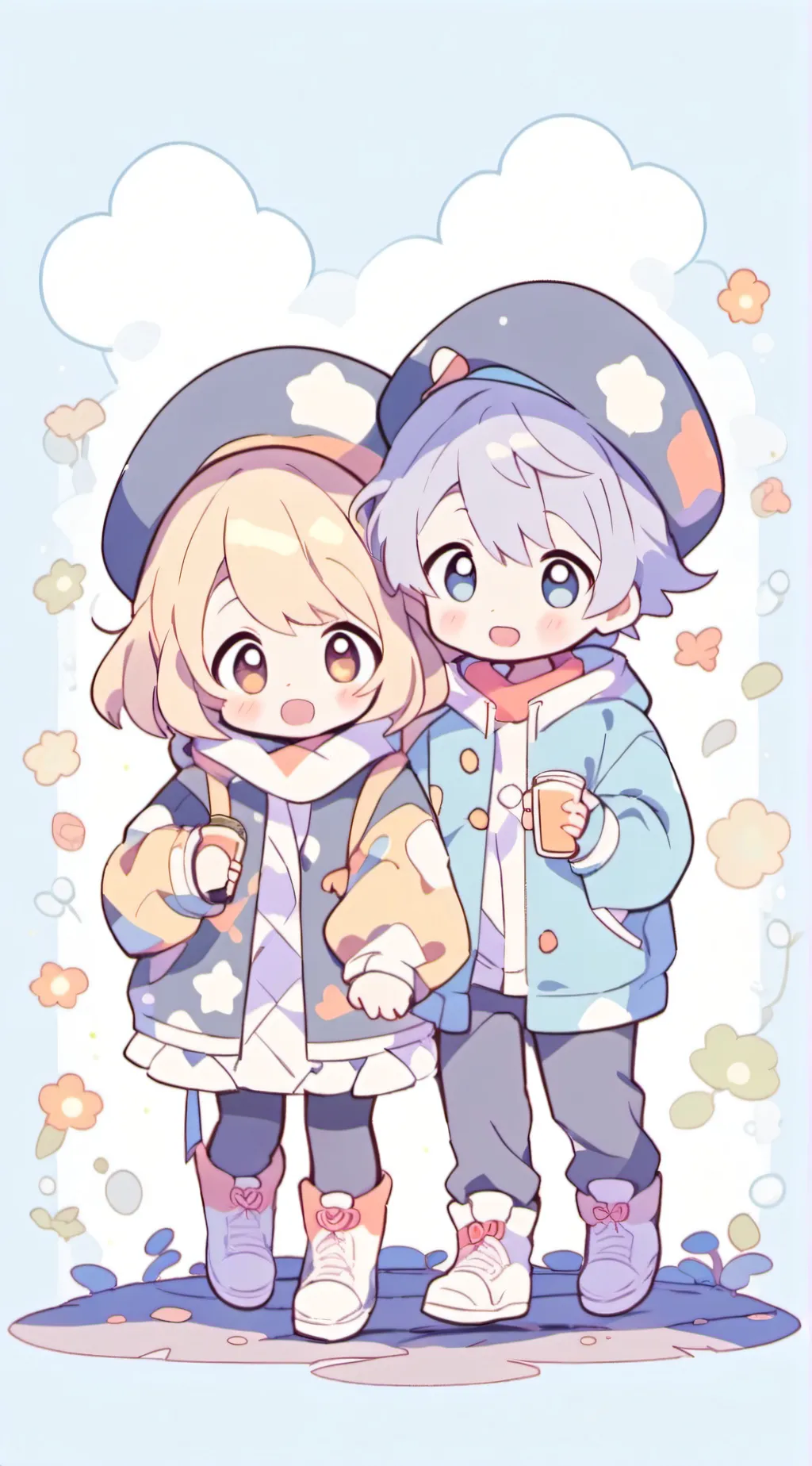 ai character: Jamie and James background