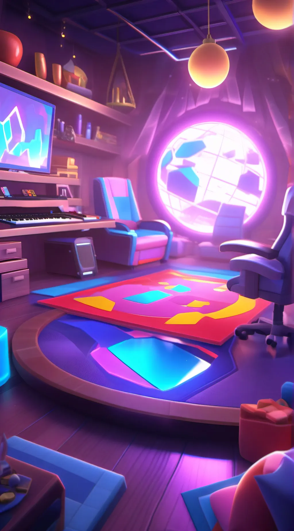 ai character: My ocs but roommat background