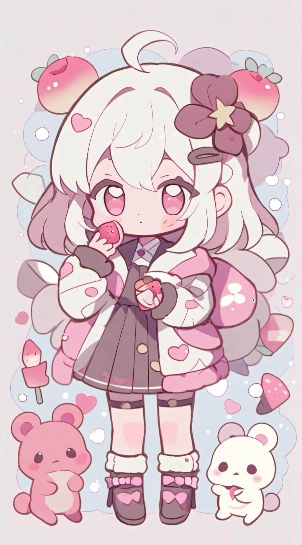 ai character: Bakugo's lil sis ♡ background