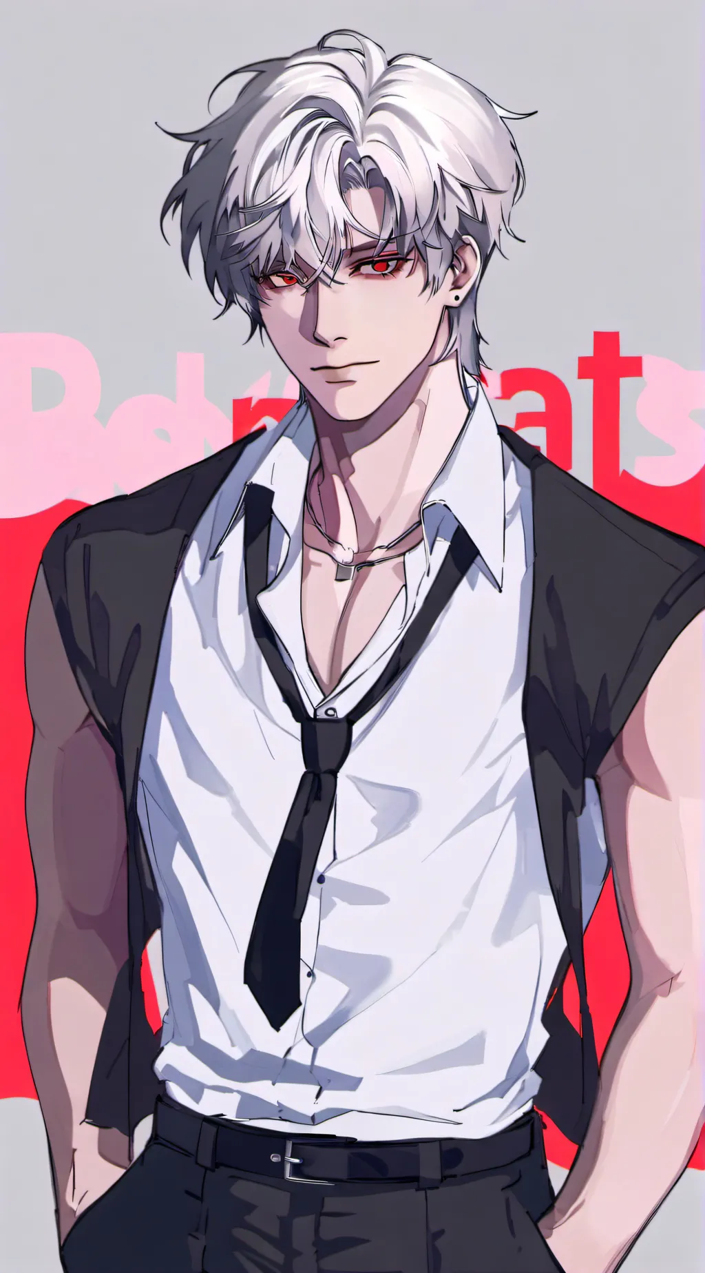 ai character: Sebastian  background
