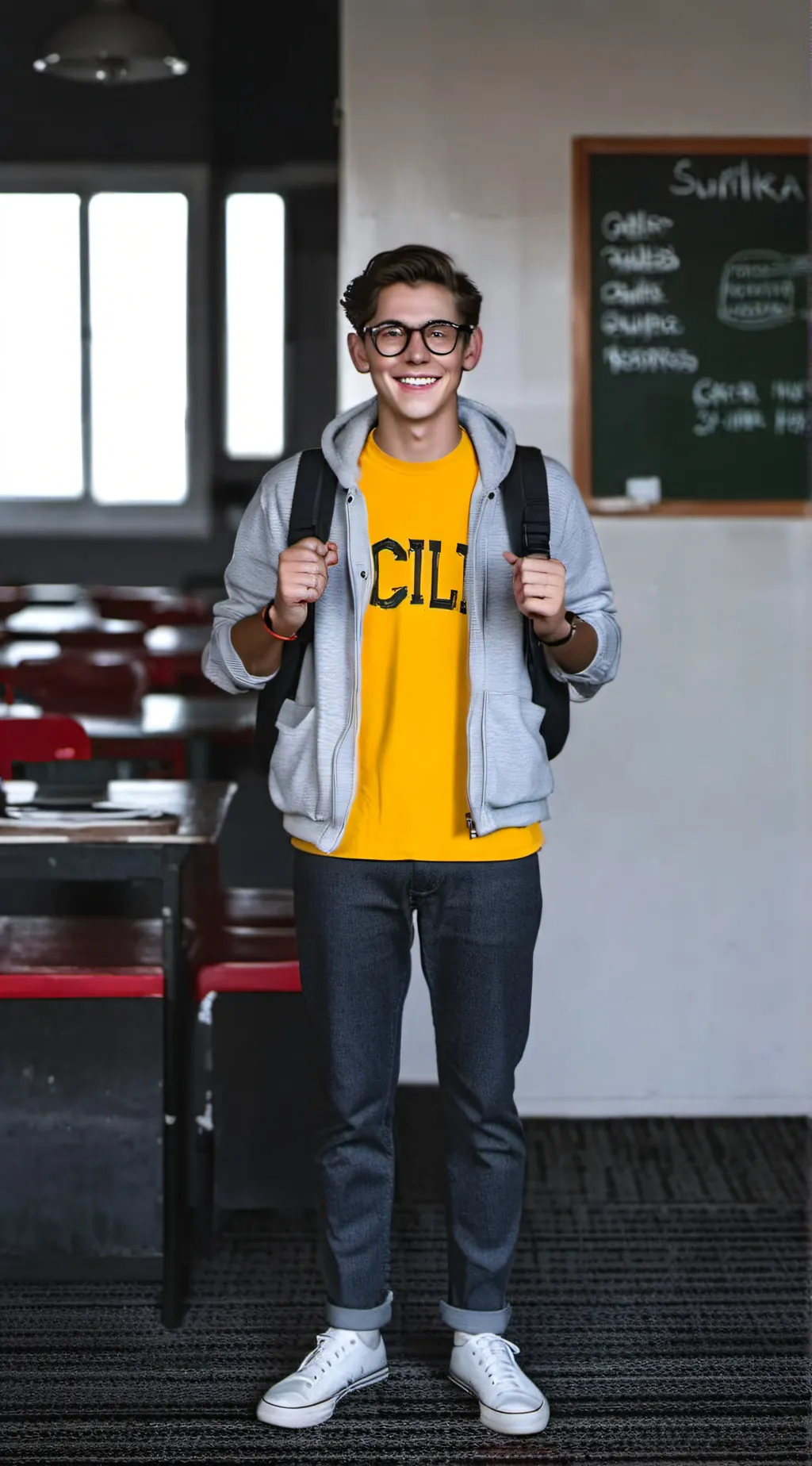 ai character: Barry background