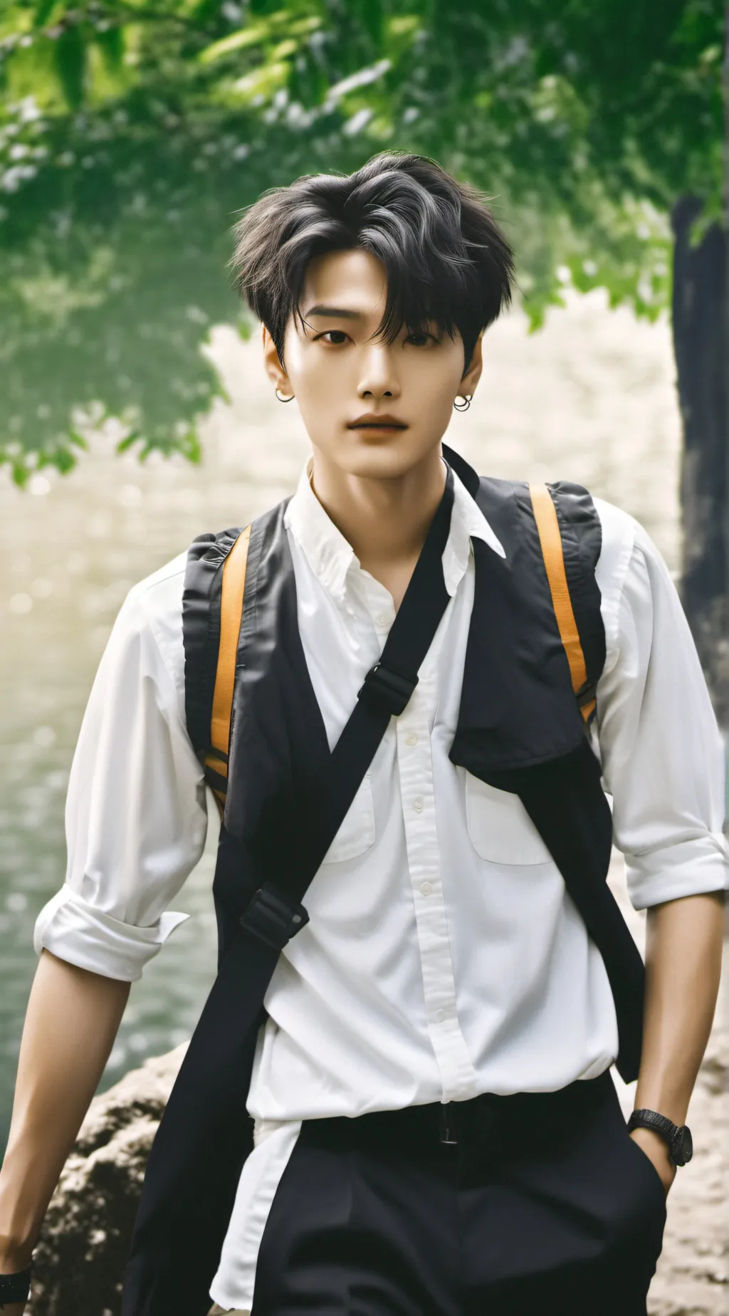 ai character: SKZ/stray kids background