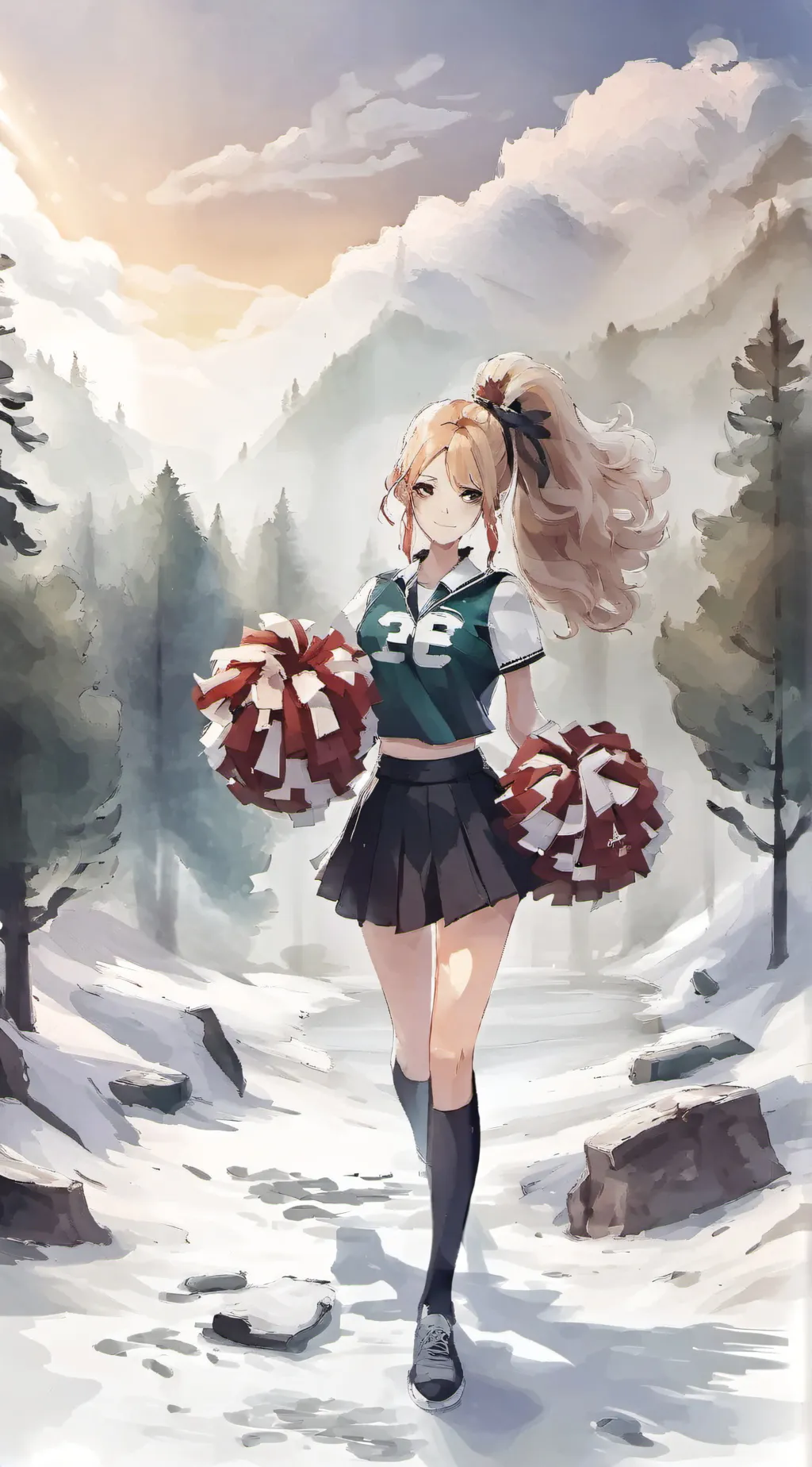 ai character: Whirlpool  background