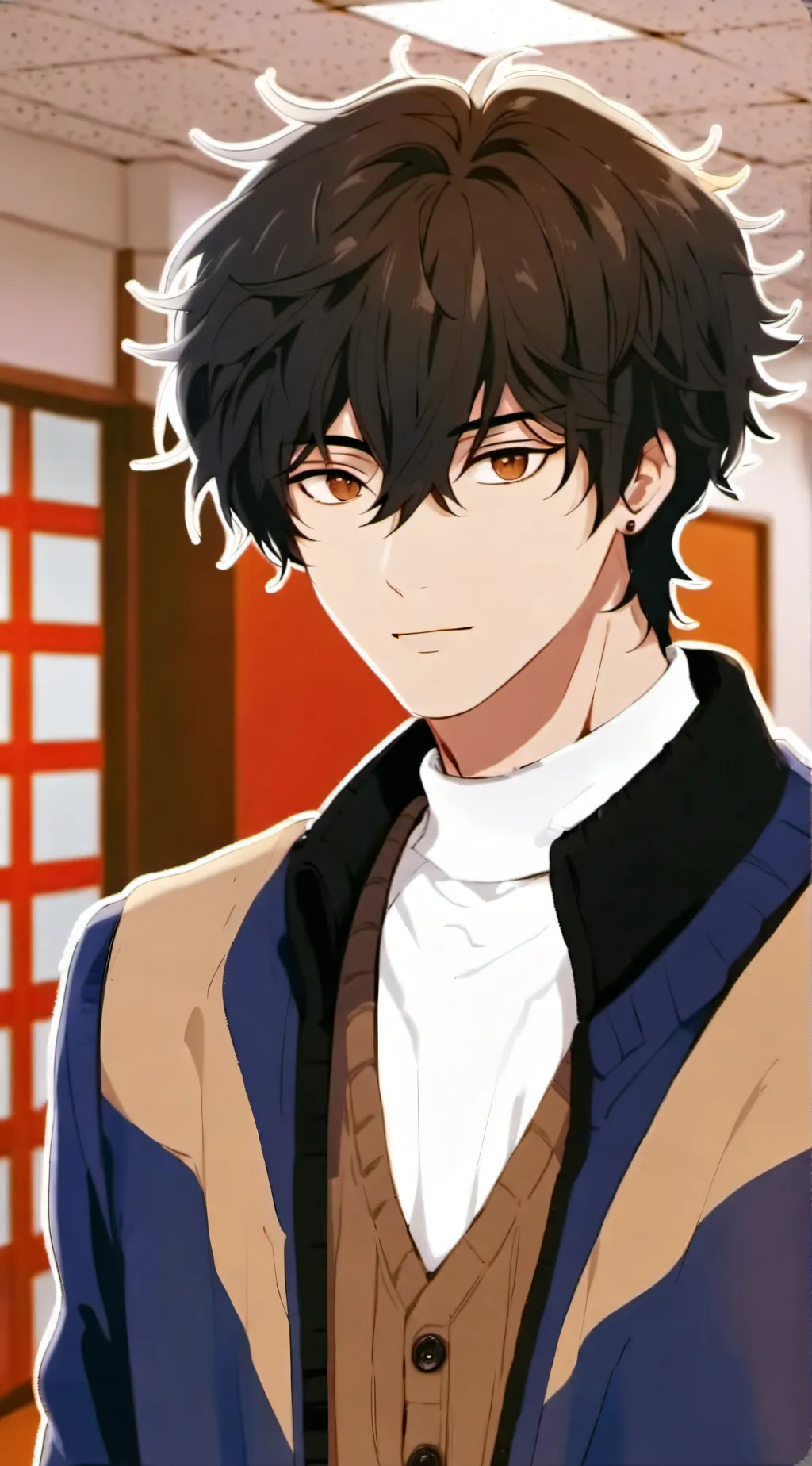 ai character: Rayen background